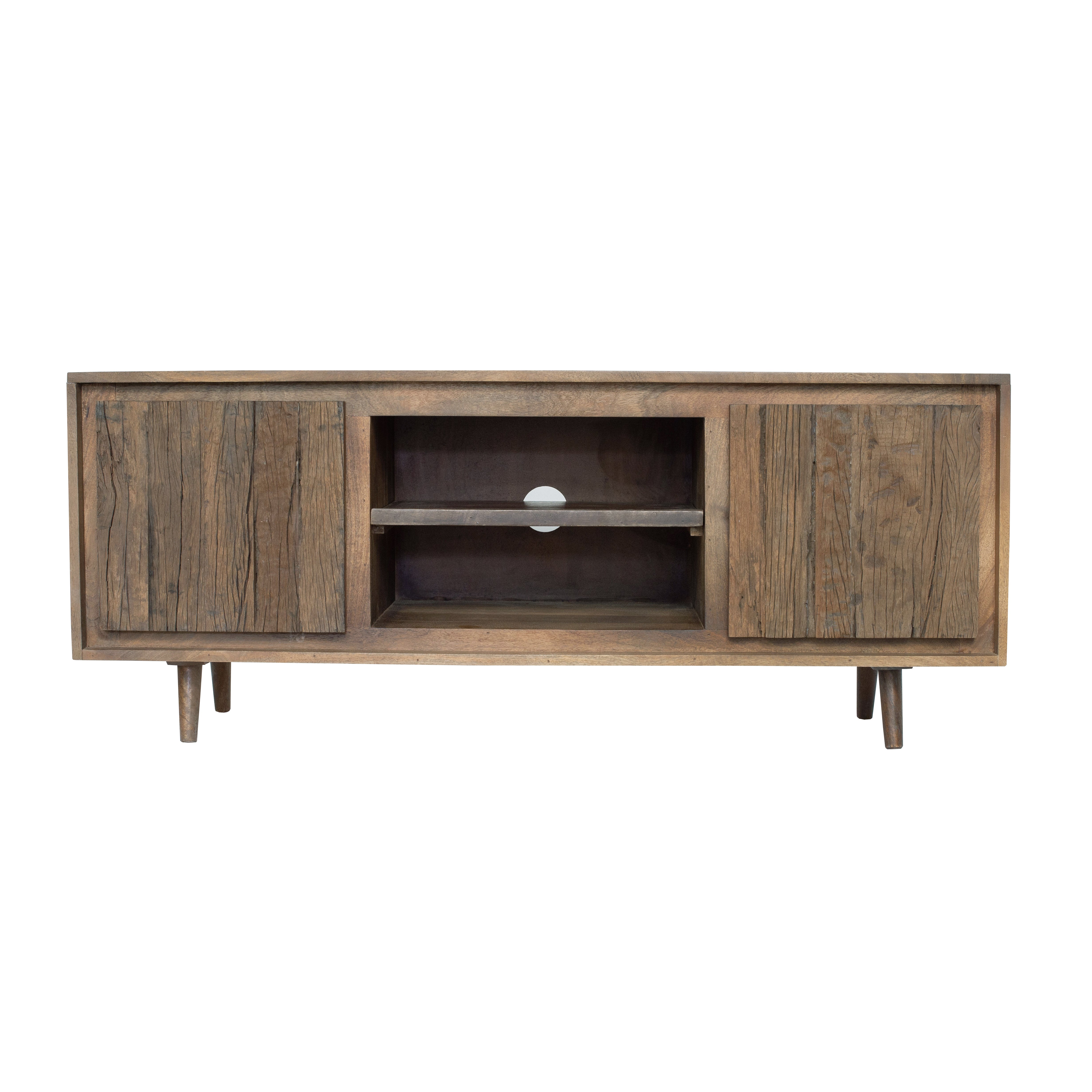 Reclaimed Wood TV Stand