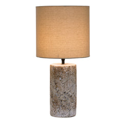 Rustic Ceramic Table Lamp 23.5"