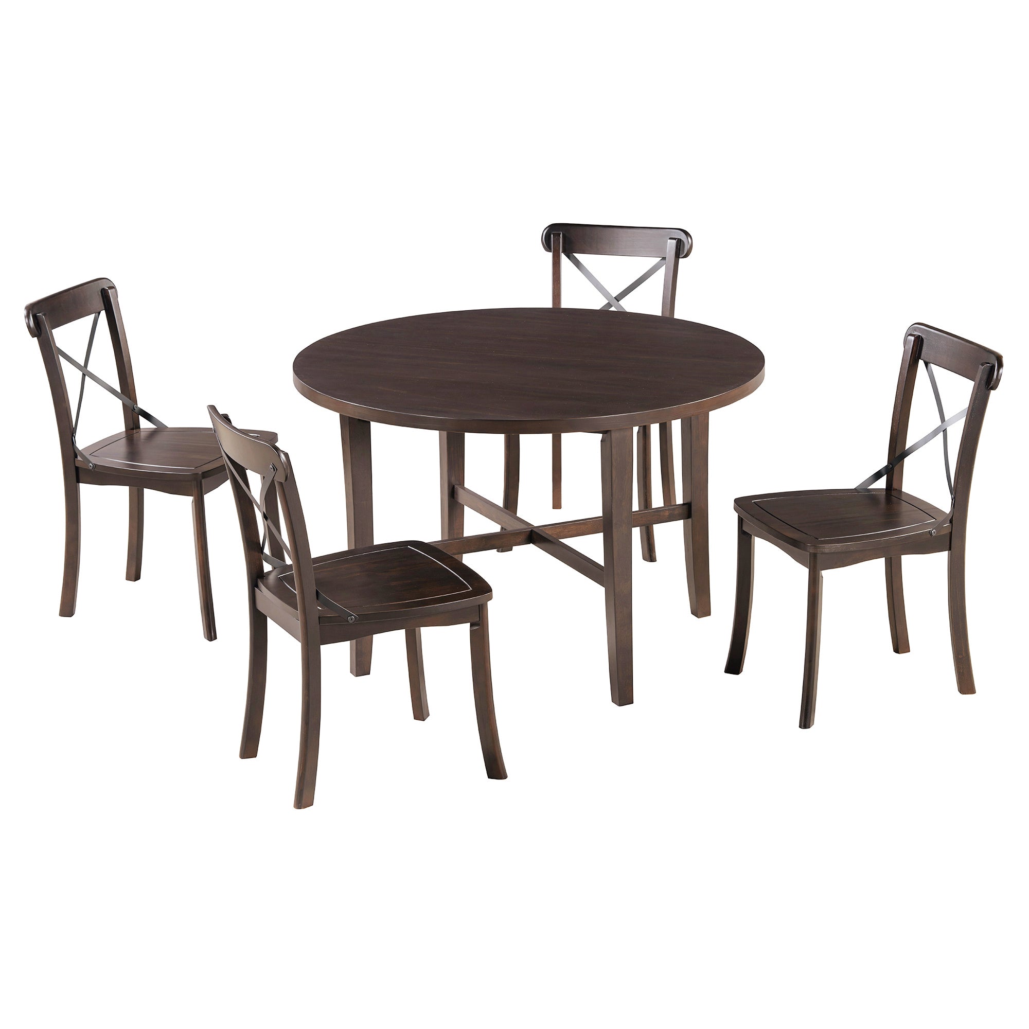 5-Piece Farmhouse Dining Set