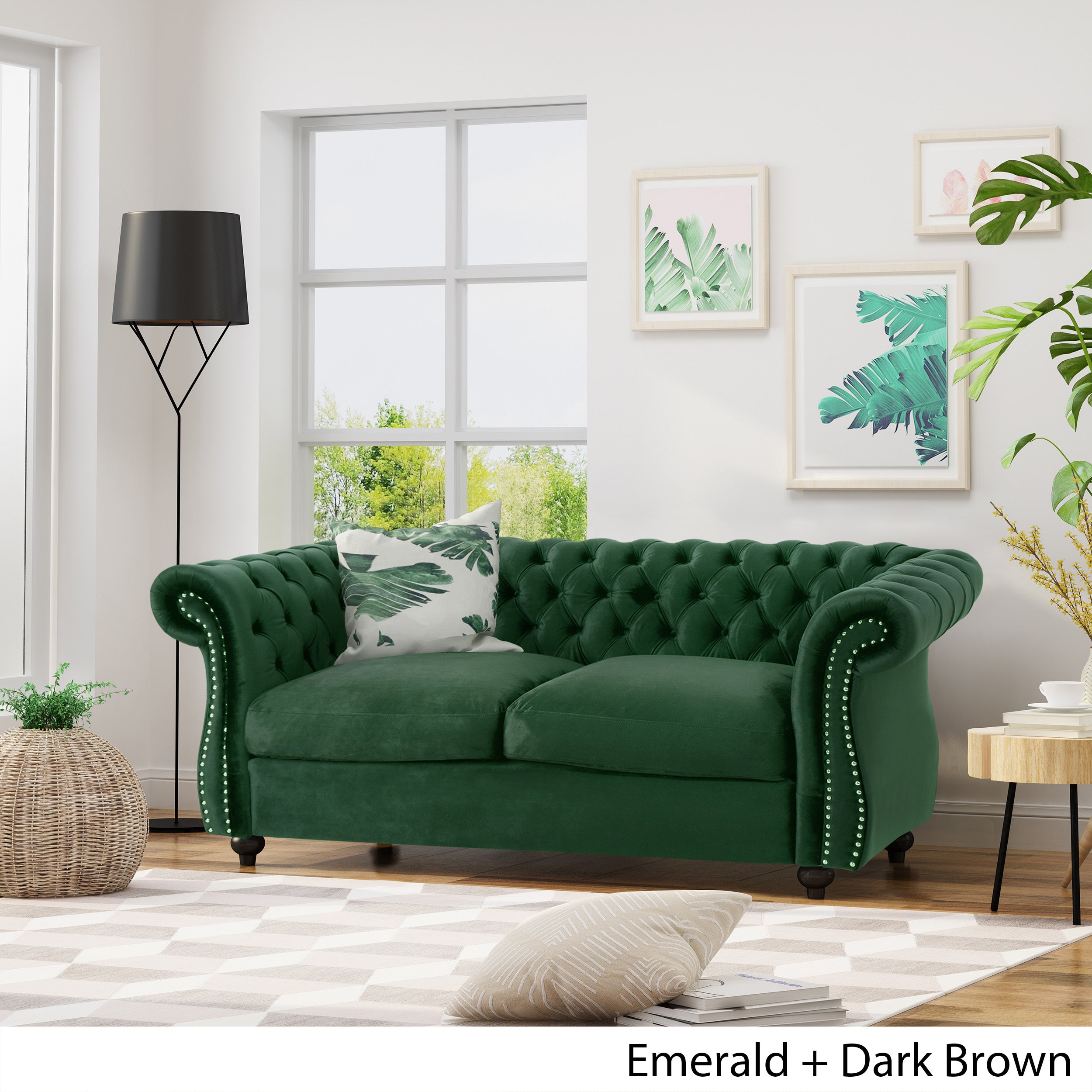 Chesterfield Style Loveseat
