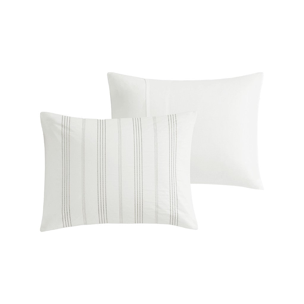5-Piece Cotton Jaquard Duvet Set