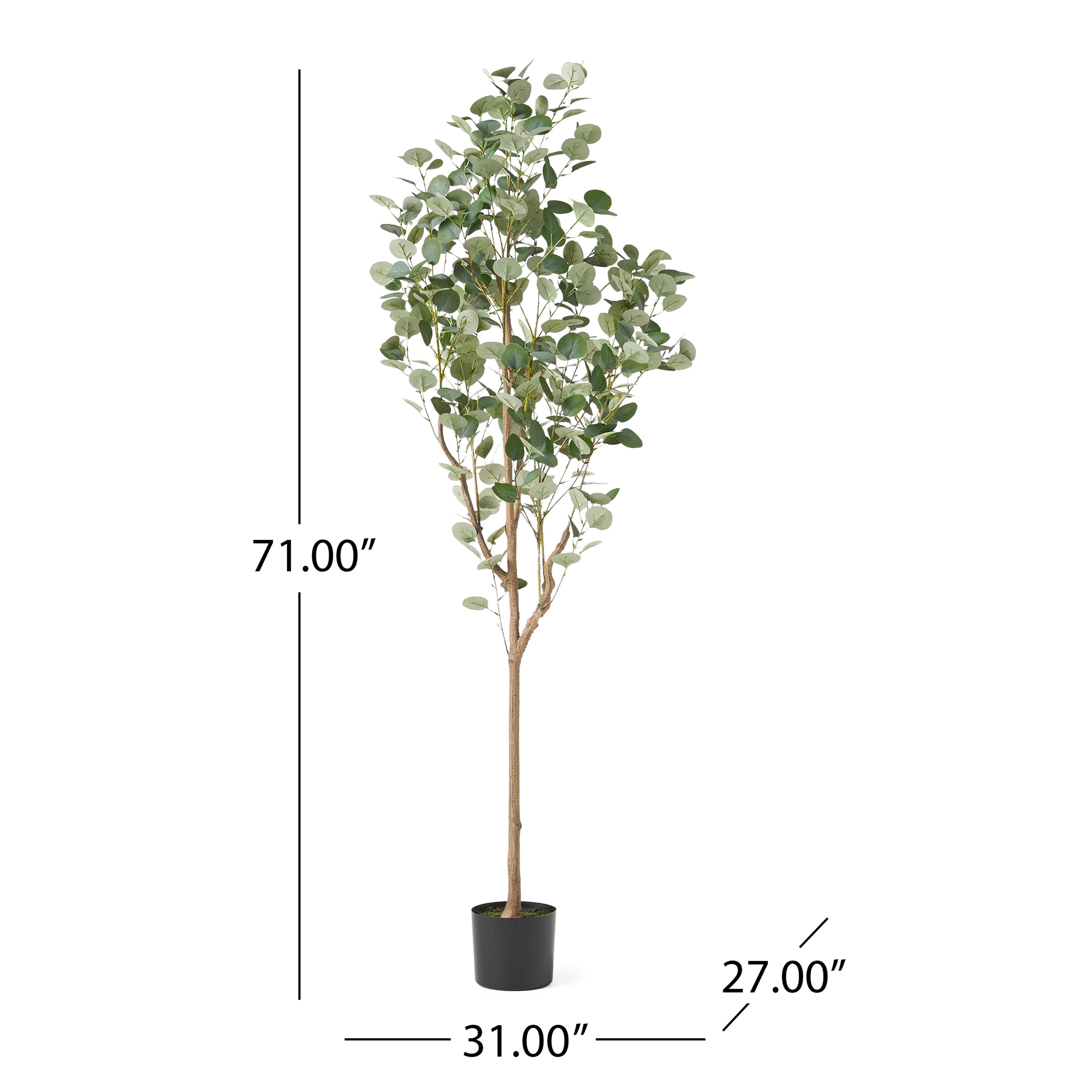 71" Artificial Eucalyptus Tree