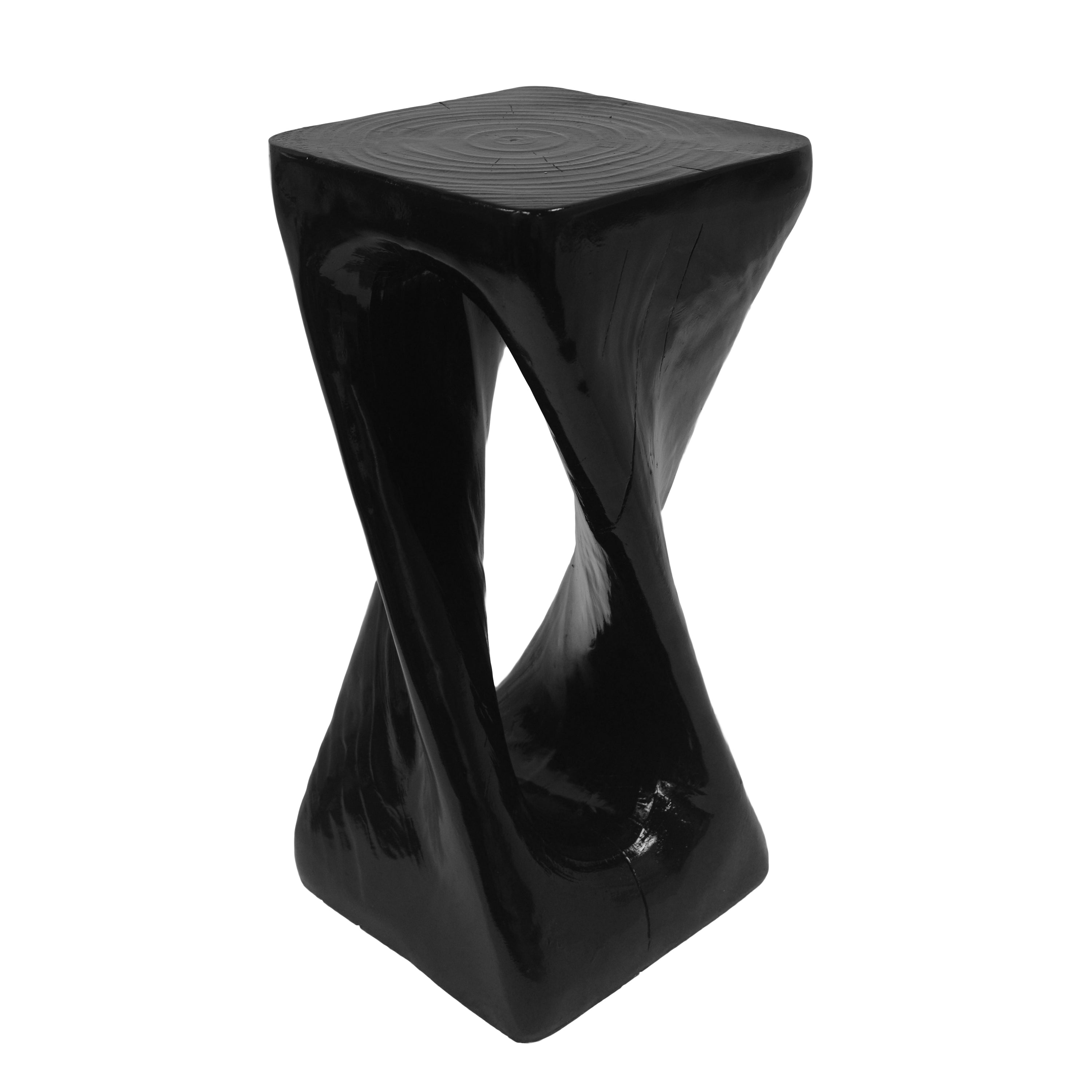 Twist Shape Accent Table