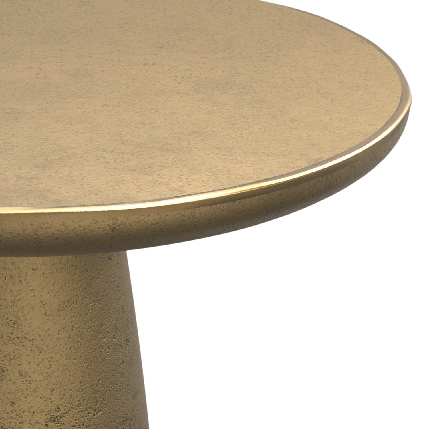 Dominique Cast Aluminum Side Table