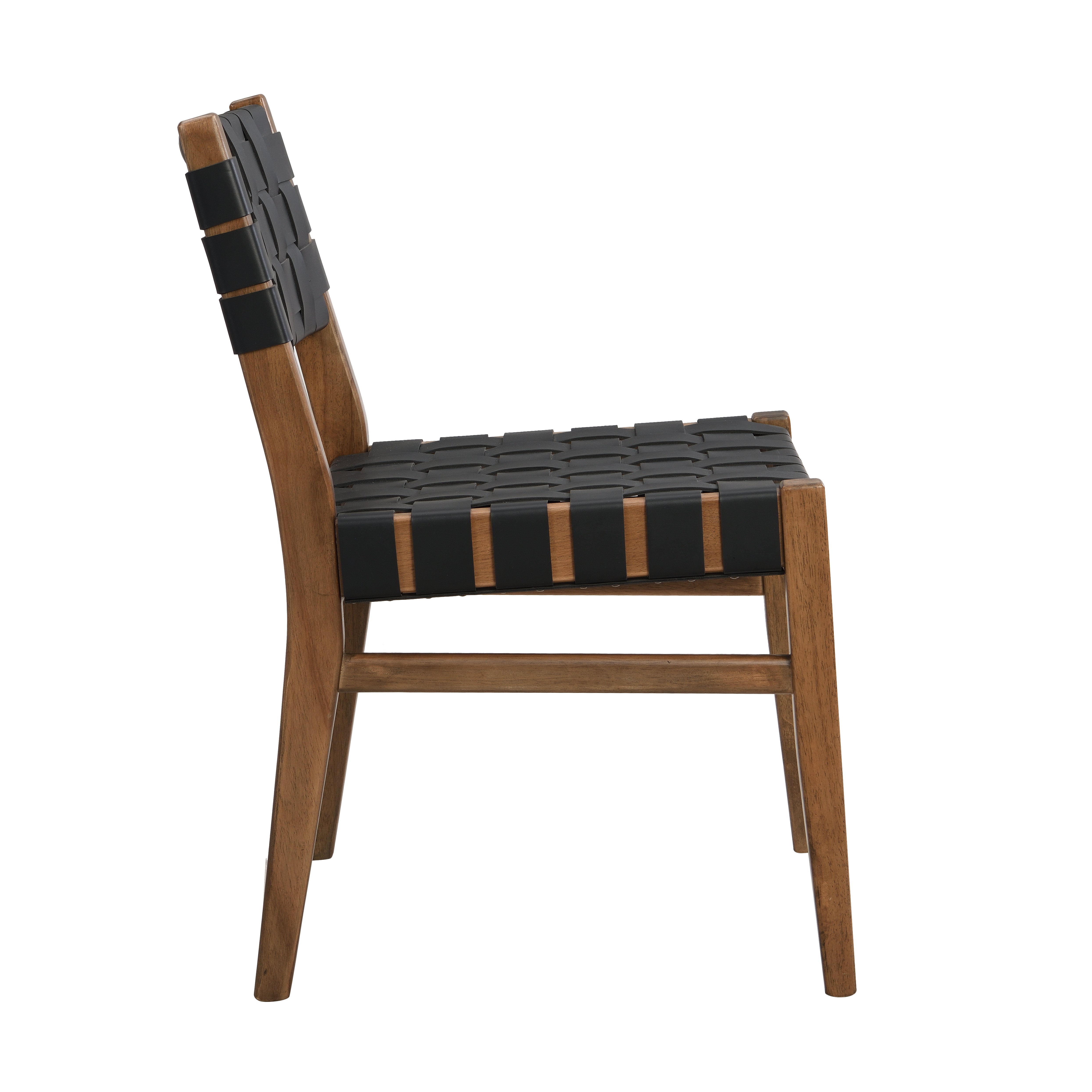 Crosswell 5-Piece Dining Set with Woven Chairs