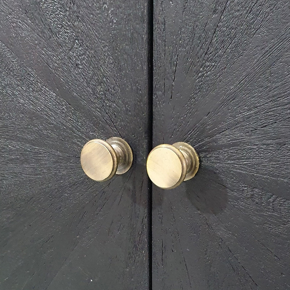 Minimalist Black Cabinet
