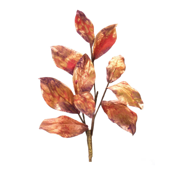 Metallic-Harvest-Leaf-Spray-(set-of-2)-Red-Faux-Florals