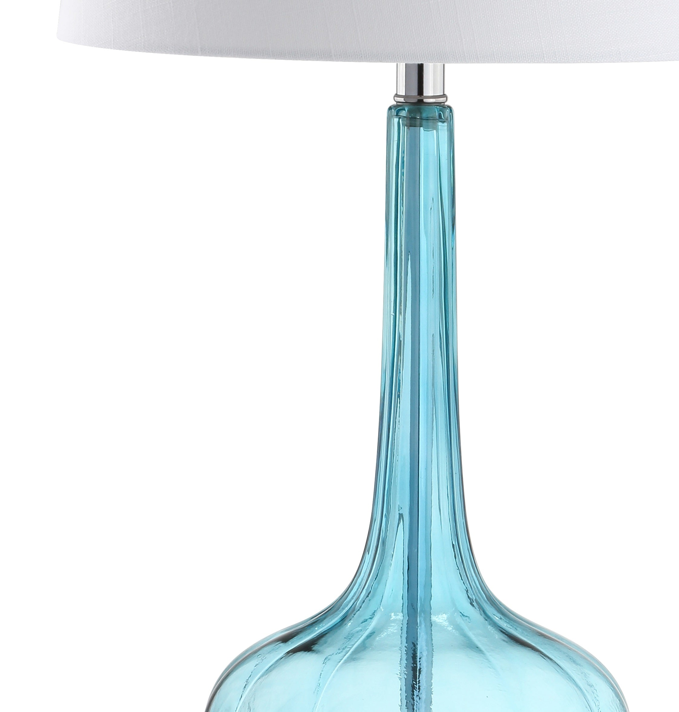 Bette Glass Teardrop LED Table Lamp, Set of 2