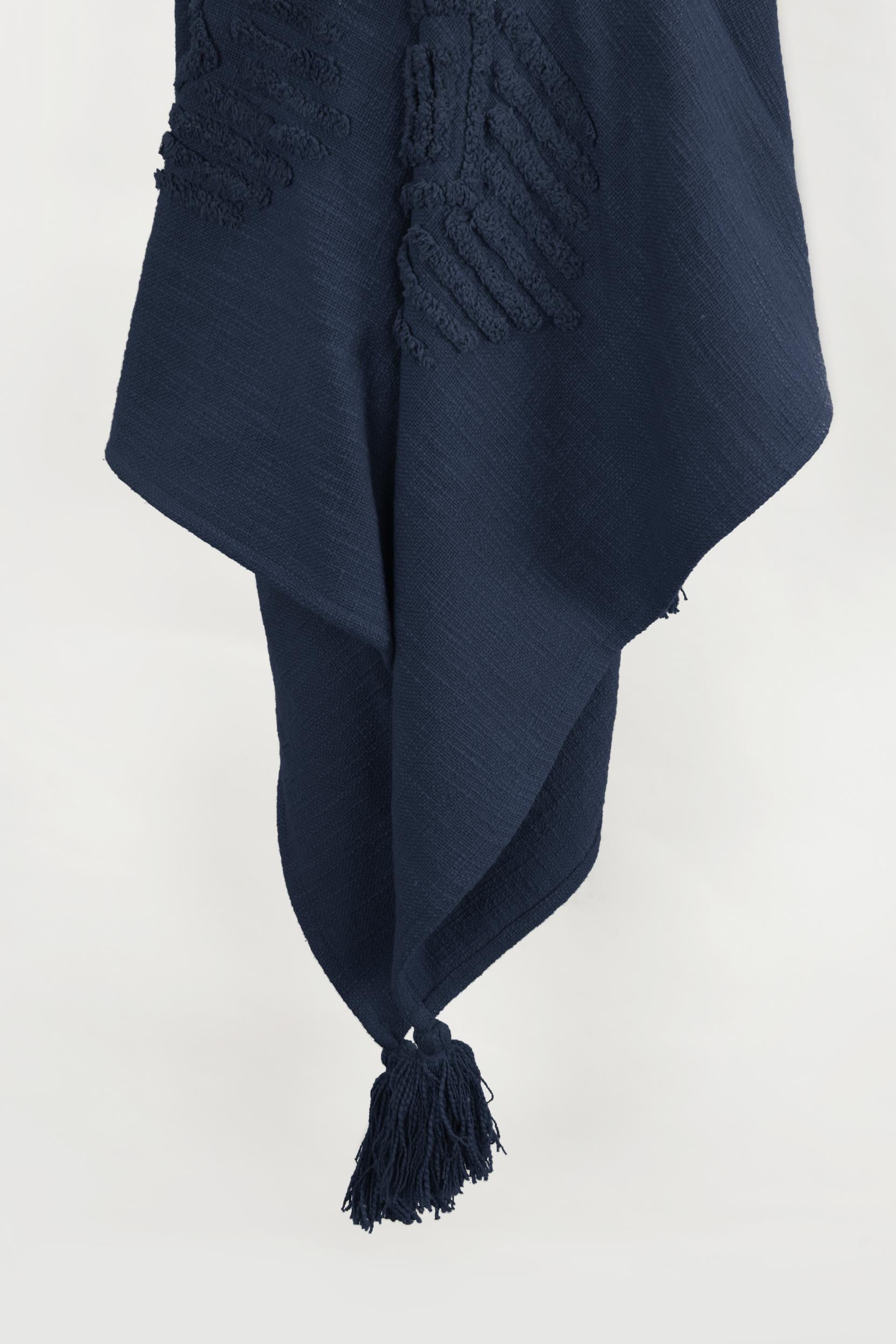 Woven Ikat 100% Woven Textured Cotton Throw