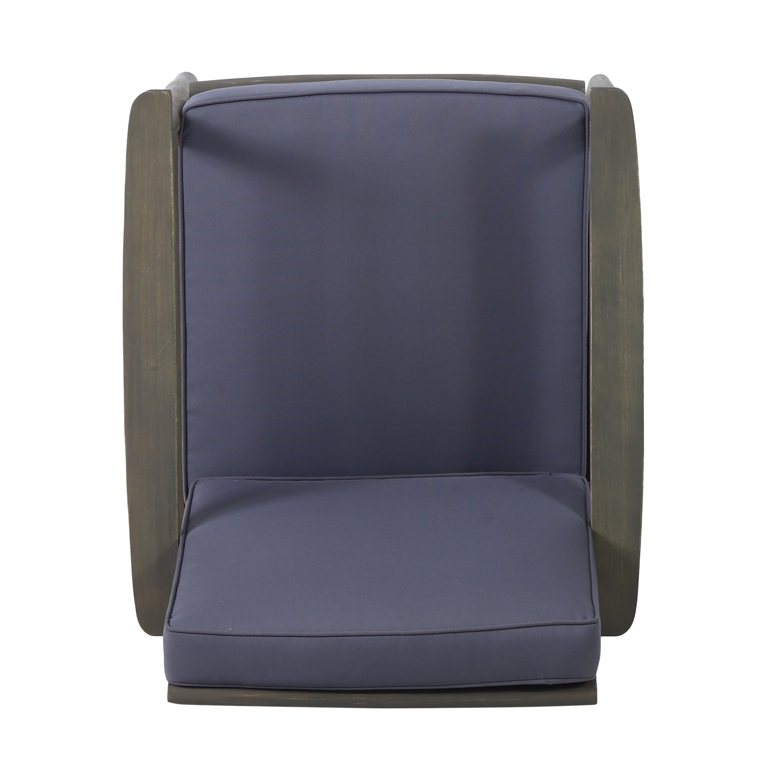 Ellsworth Outdoor Acacia Wood Club Chair