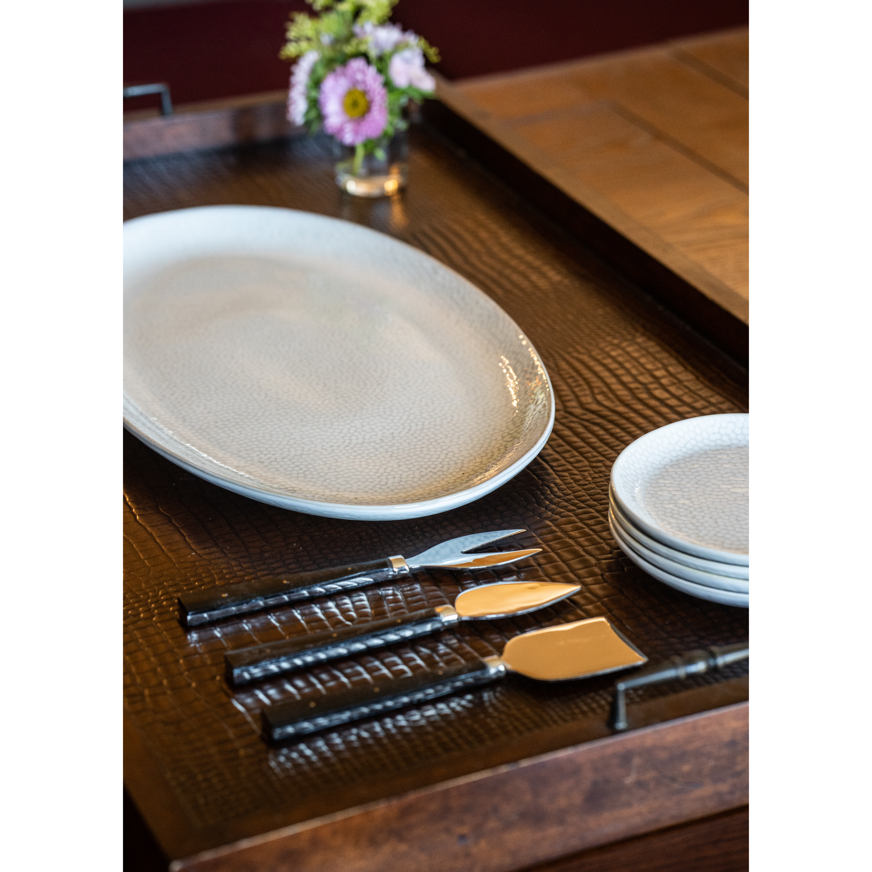 Serene Oval Platter