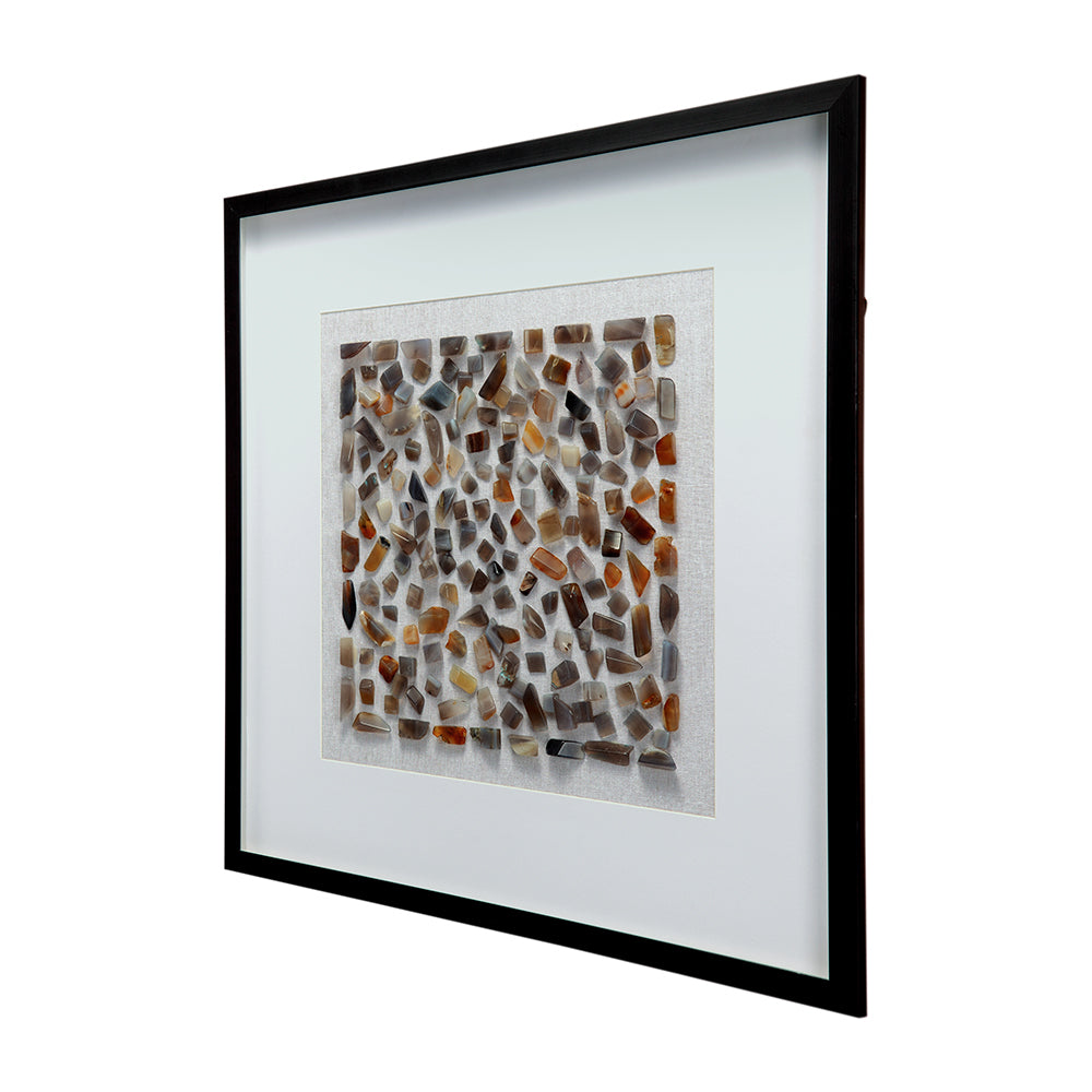 Shokha Agate Shadow Box Wall Décor