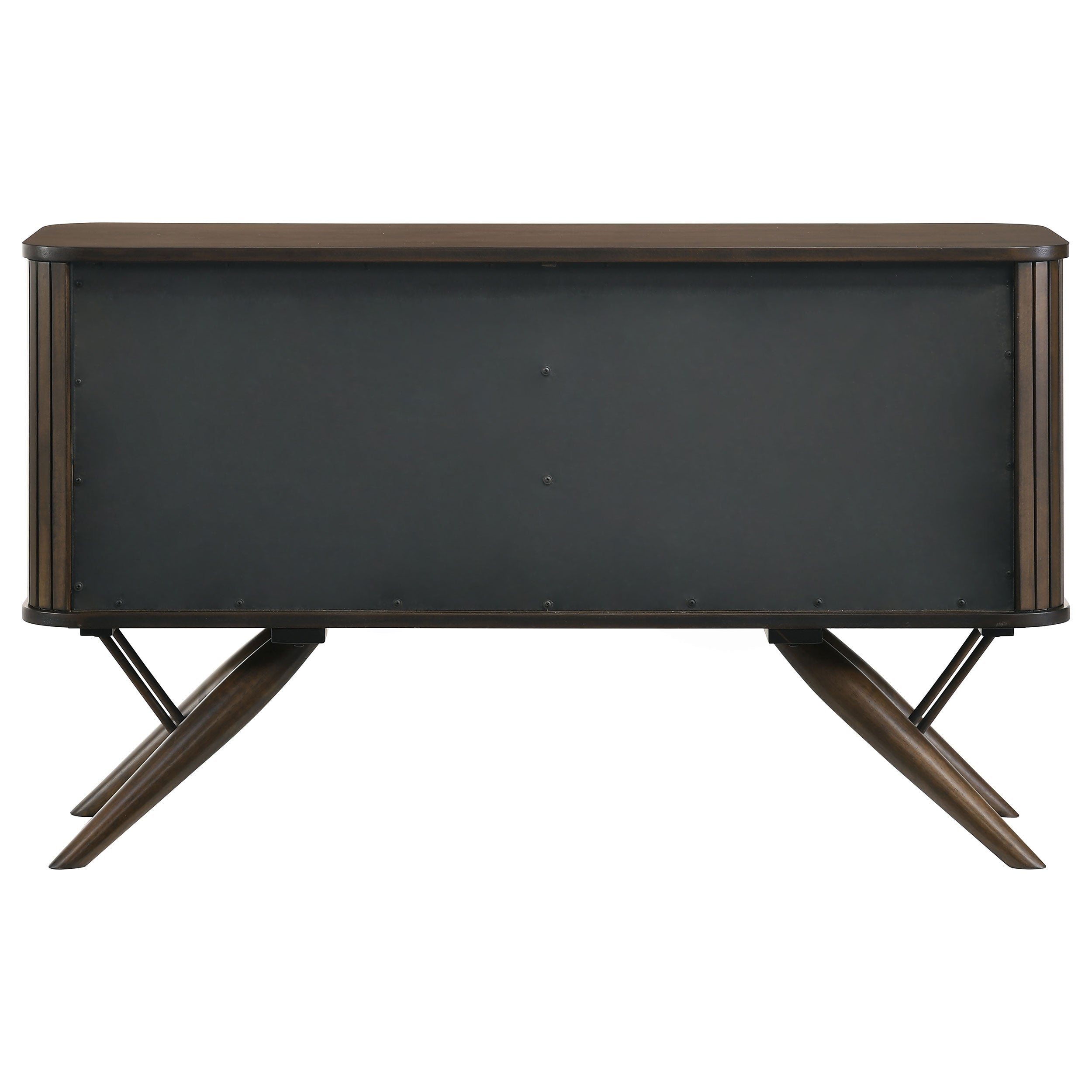 Wes Dark Walnut 2-Door Sideboard Buffet Storage Cabinet