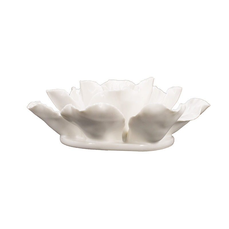 Handmade Ceramic Flower Wall Décor, Set of 2