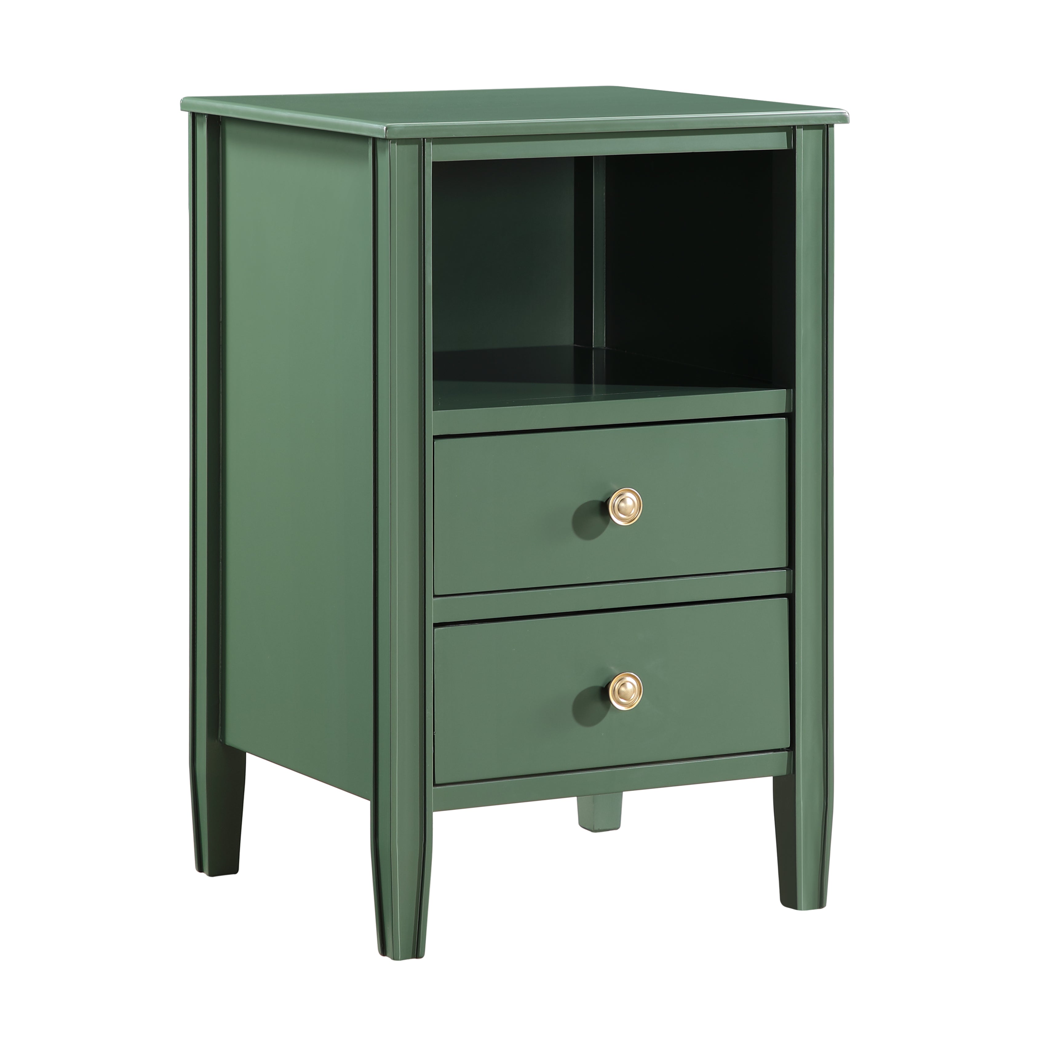 Winston 2-Drawer Storage Nightstand
