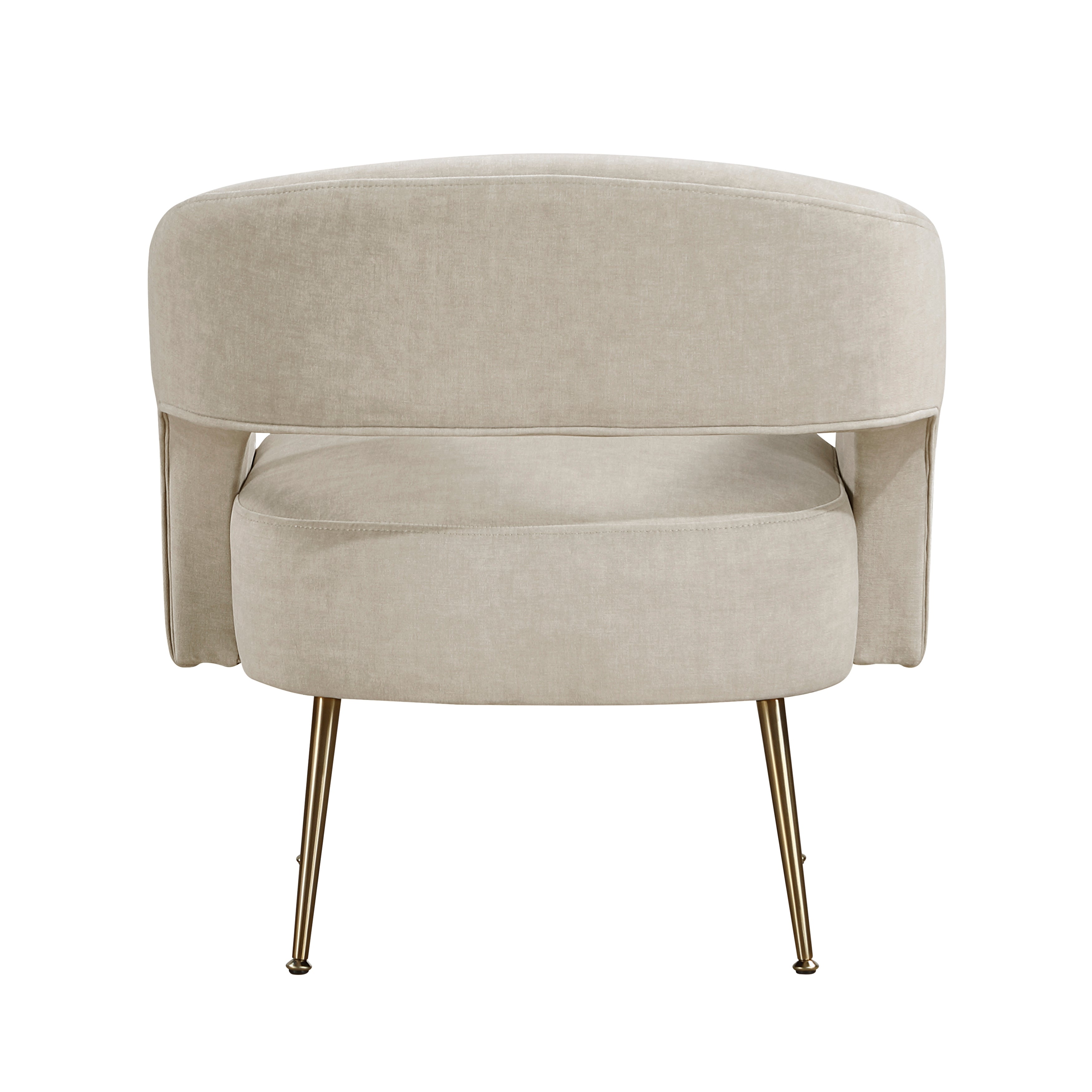 Modern Dark Green Soft Velvet Accent Chair Plush Foam Comfort Upholstery Gold Finish Legs Luxurious Living Room Furniture 1pc