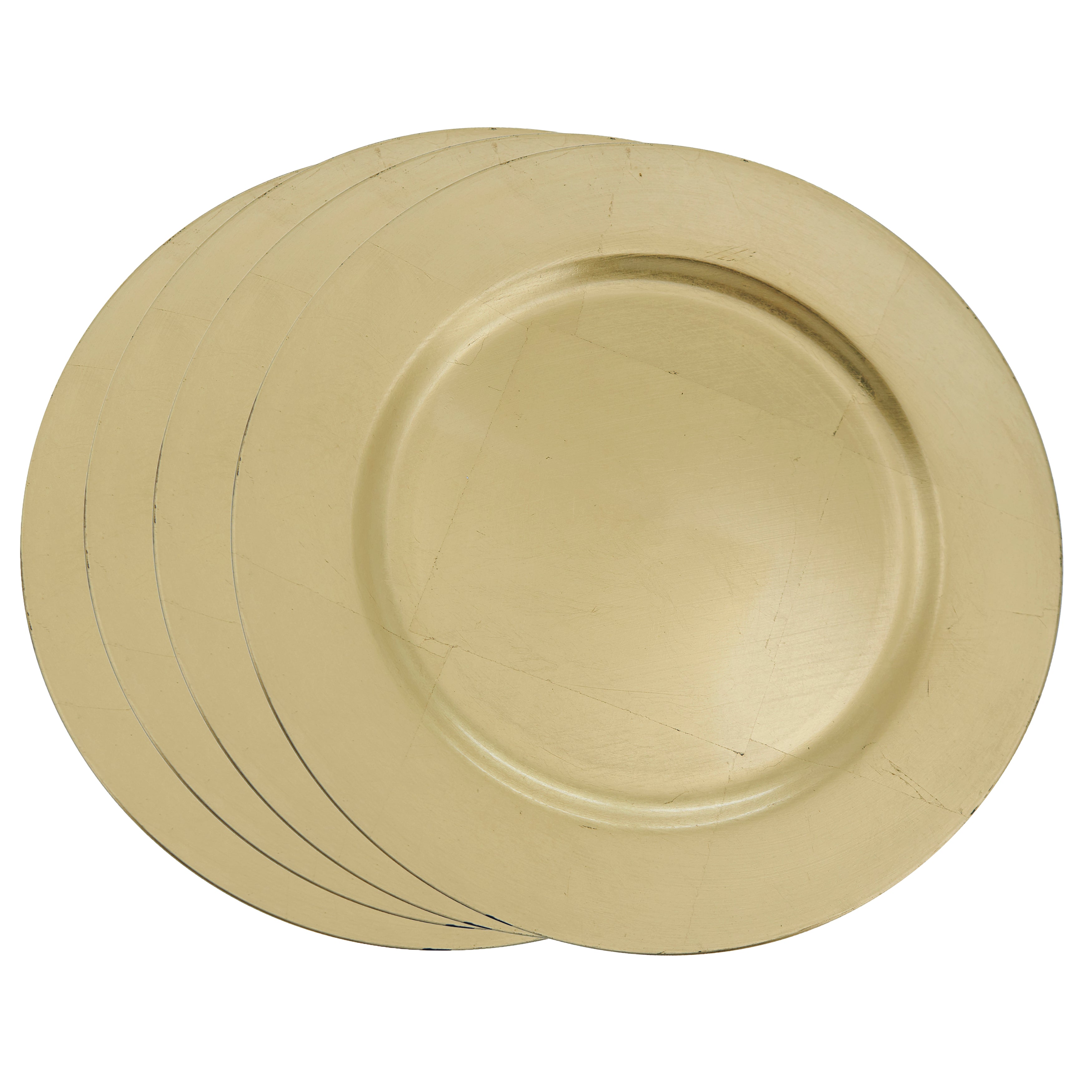 Classic Design Charger, Set of 4
