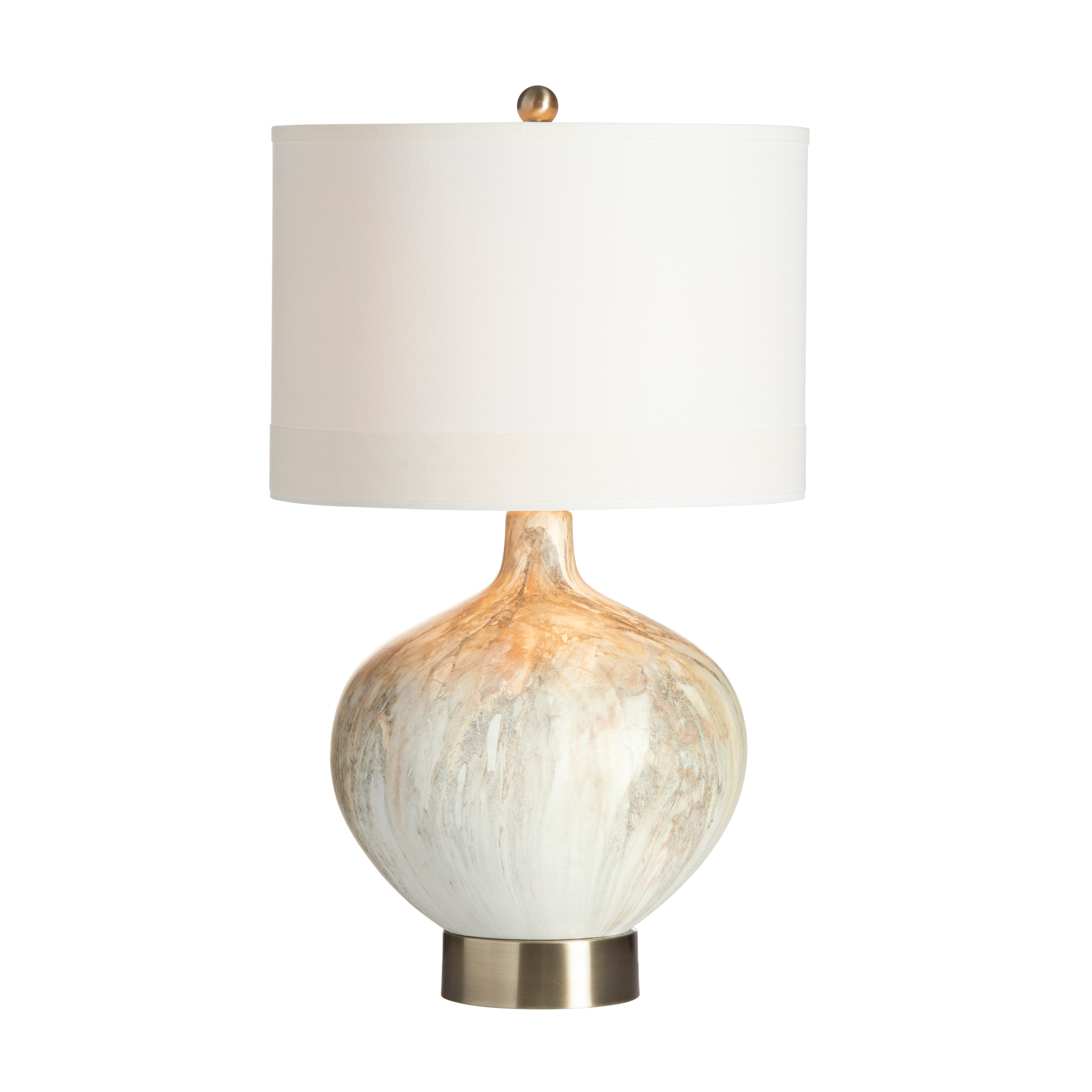 Marbled Table Lamp