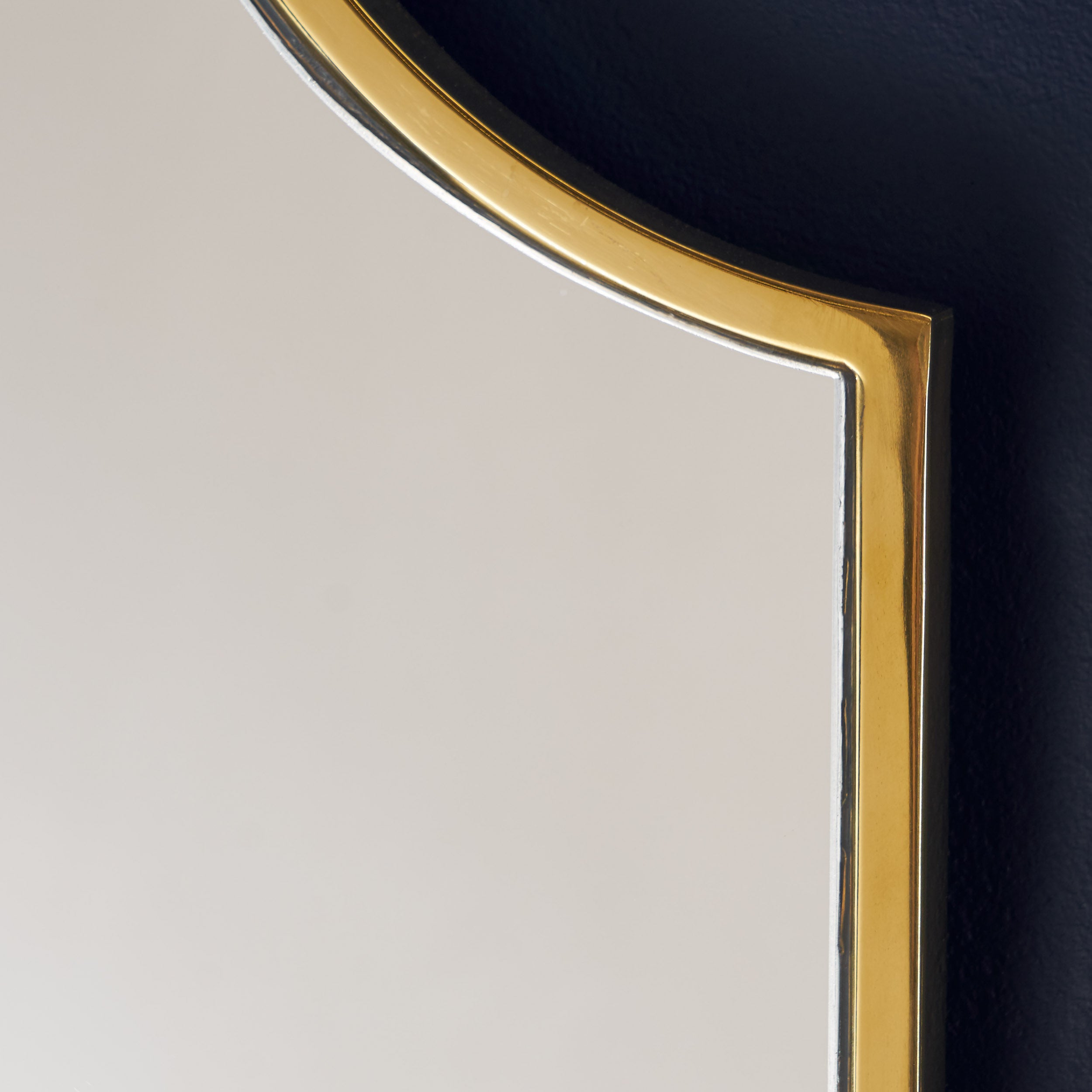36" Wall Mirror with Rectangular Shape and Stainless Steel Frame