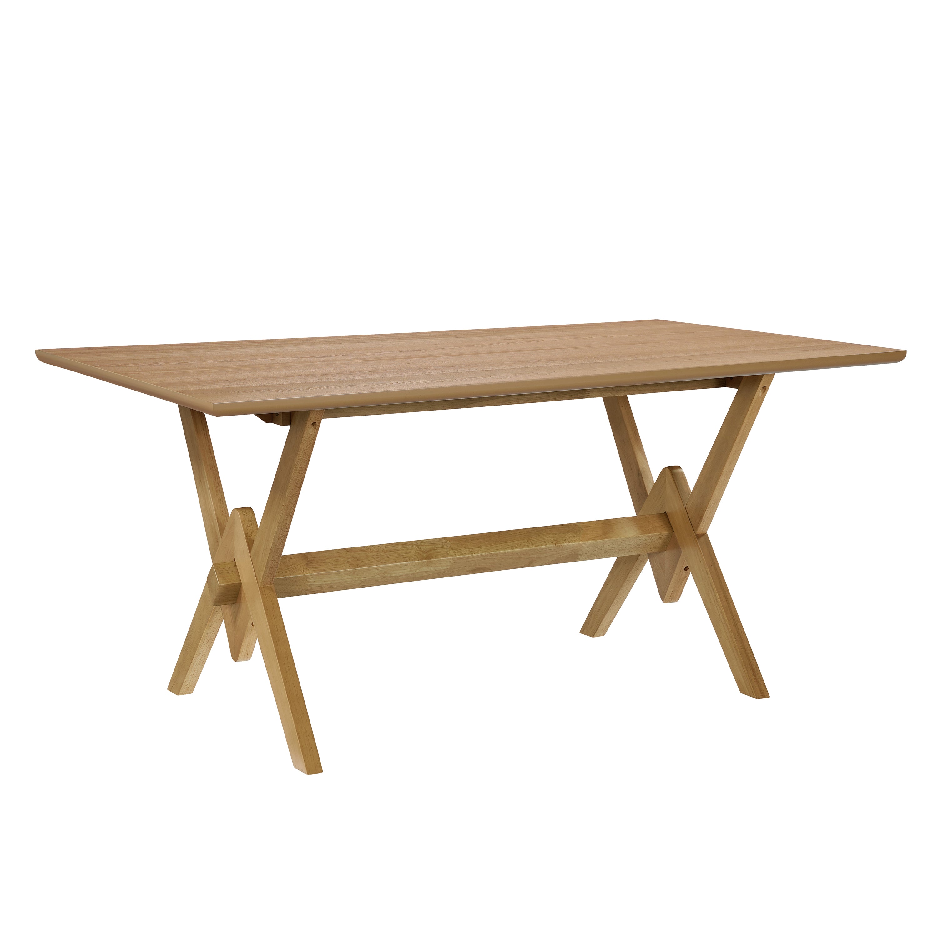 Double V Rectangular Dining Table