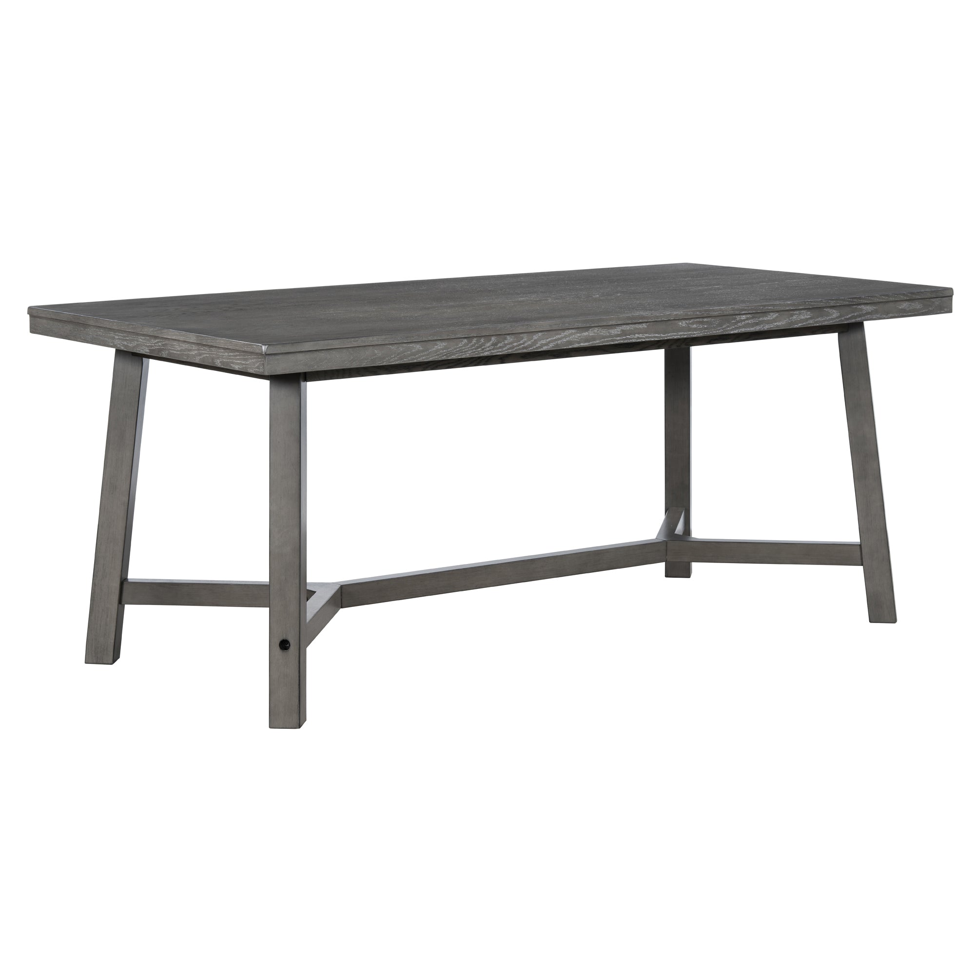6-Piece Dining Set with Rectangular Table, 4 Upholstered Chairs and Bench