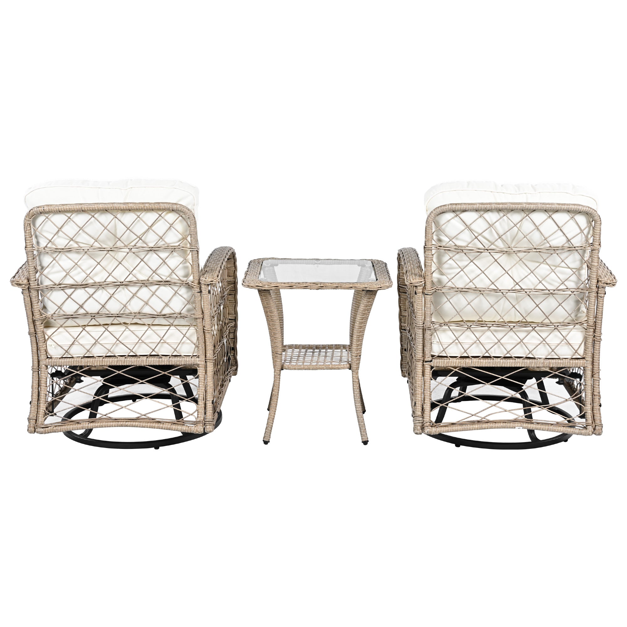 3-Piece Outdoor Chat Set