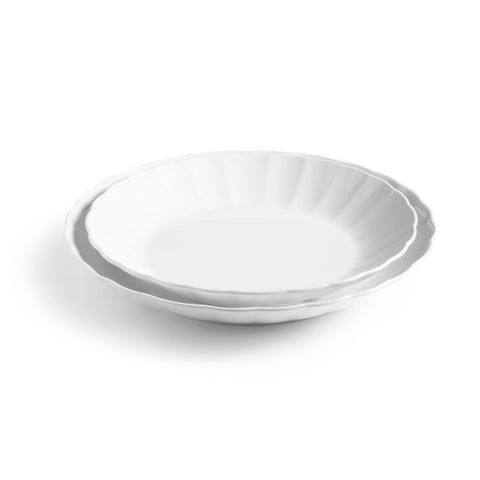 White 16" Outdoor Serving Platter
