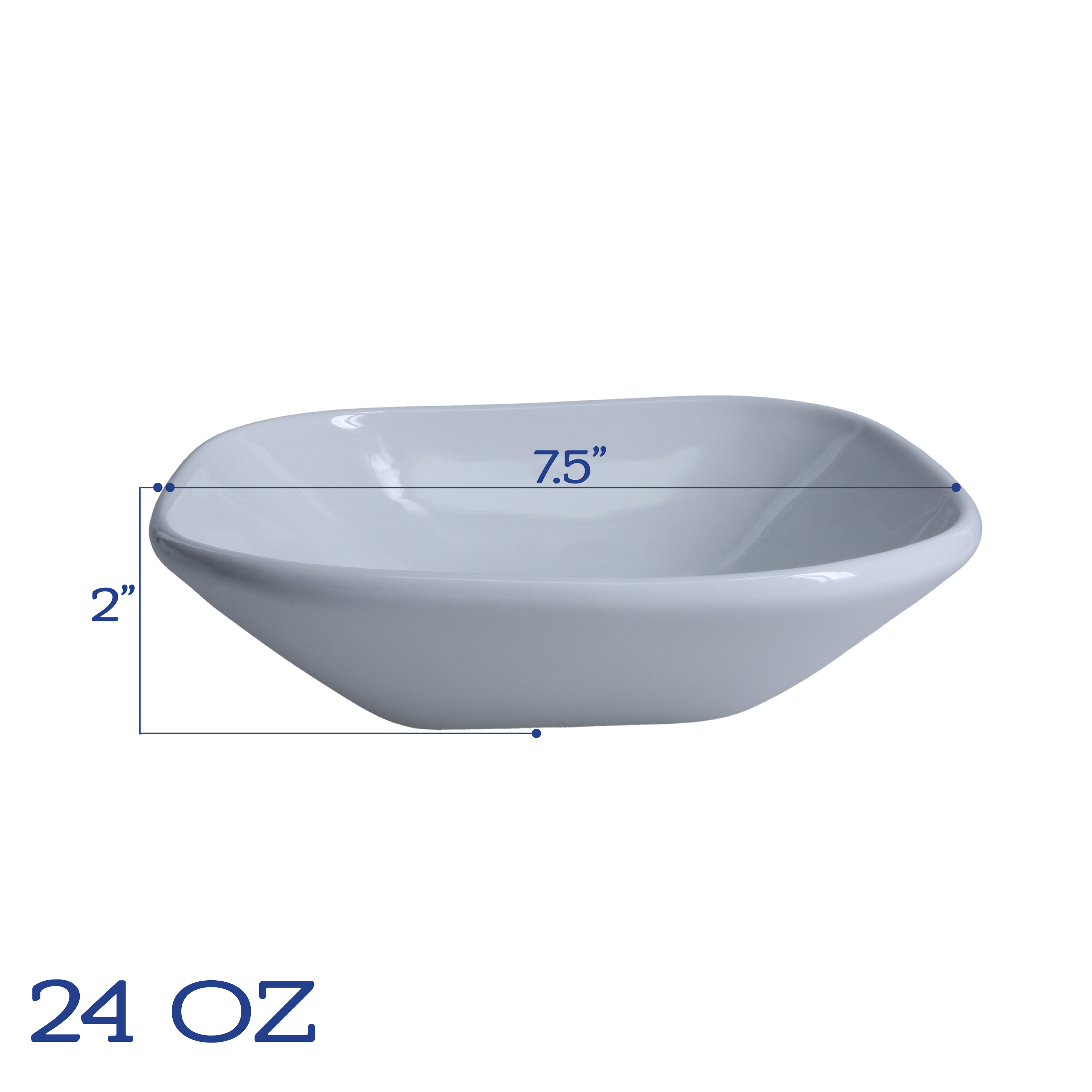 Impulse Square 12-Piece Dinnerware Set