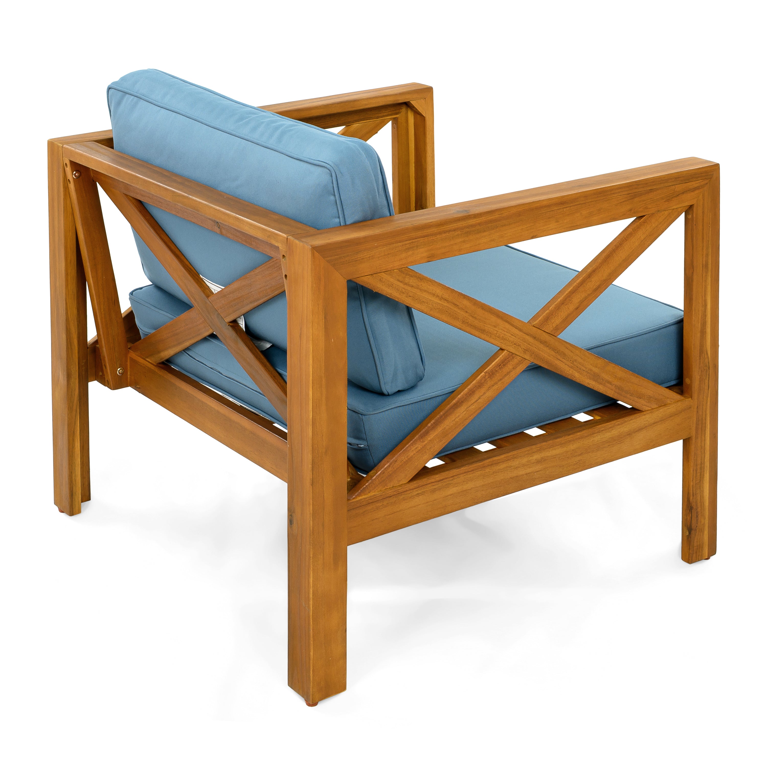 Brava Outdoor 3-Piece Patio Conversation Set