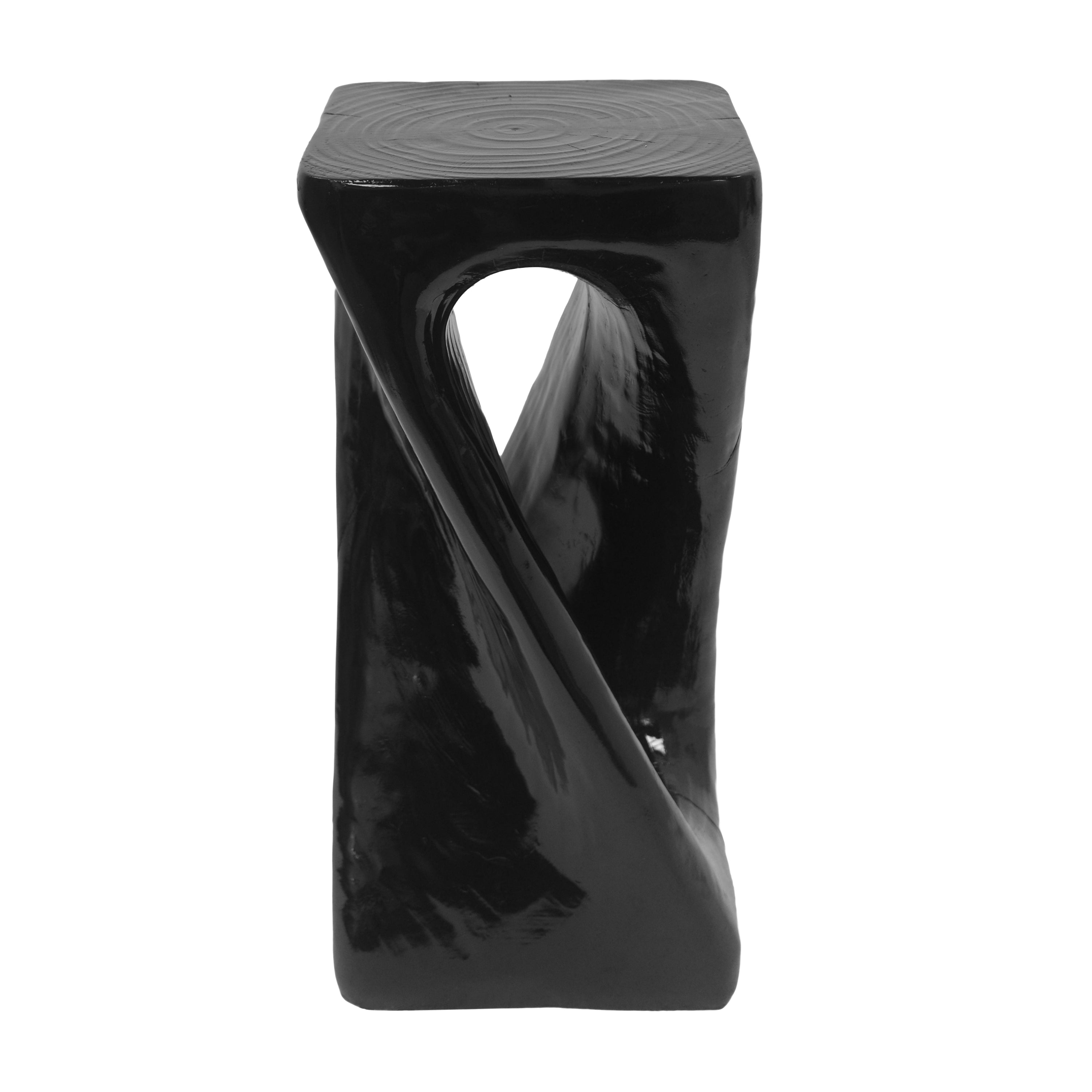 Twist Shape Accent Table