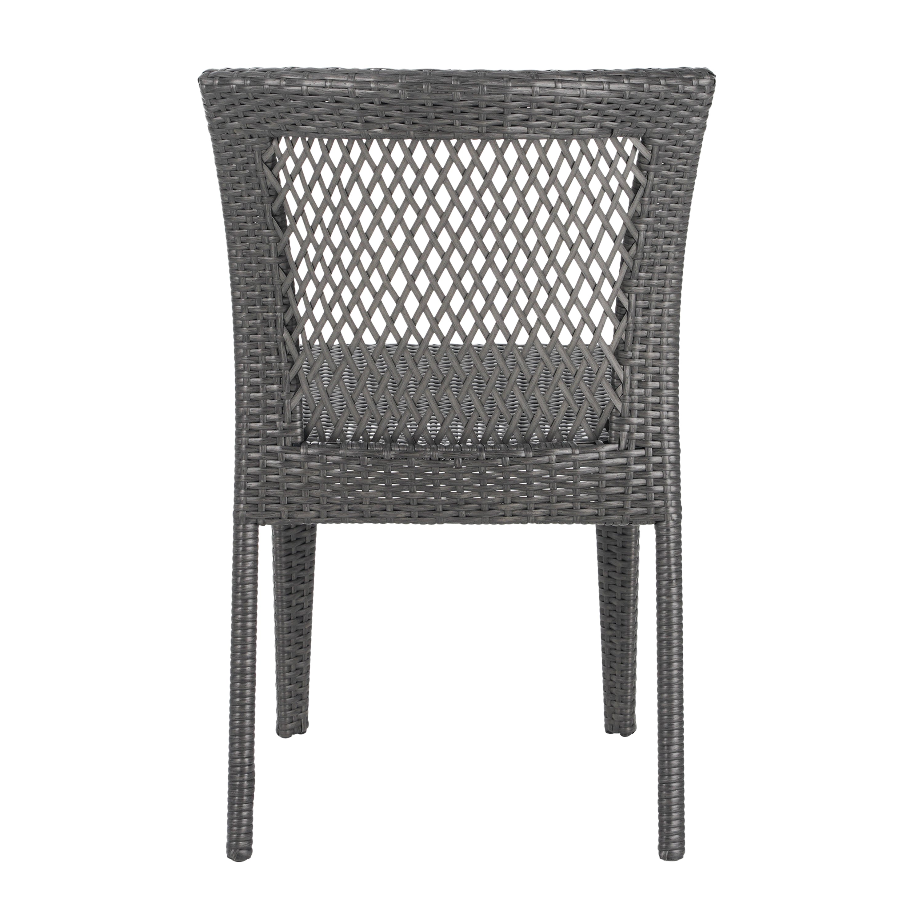 Farley Stacking Outdoor Dining Chairs, Set of 2