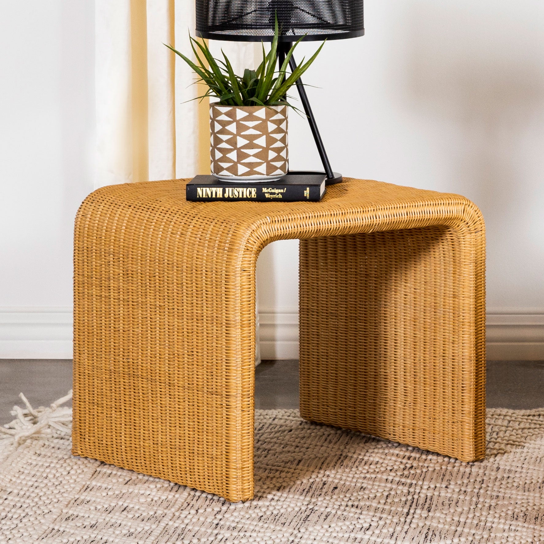 Gage Natural Square End Table