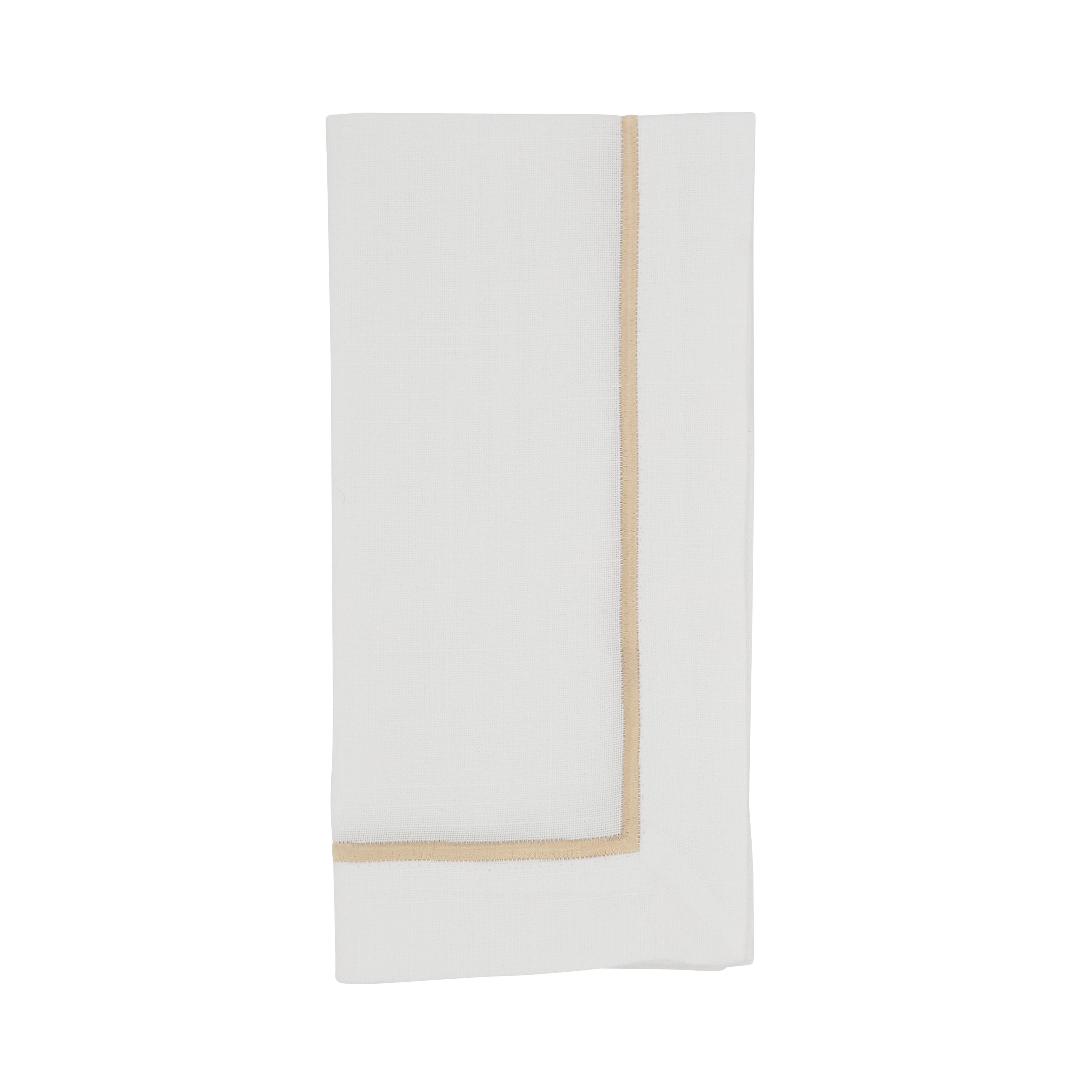 Embroidered Line Design Napkin, Set of 4