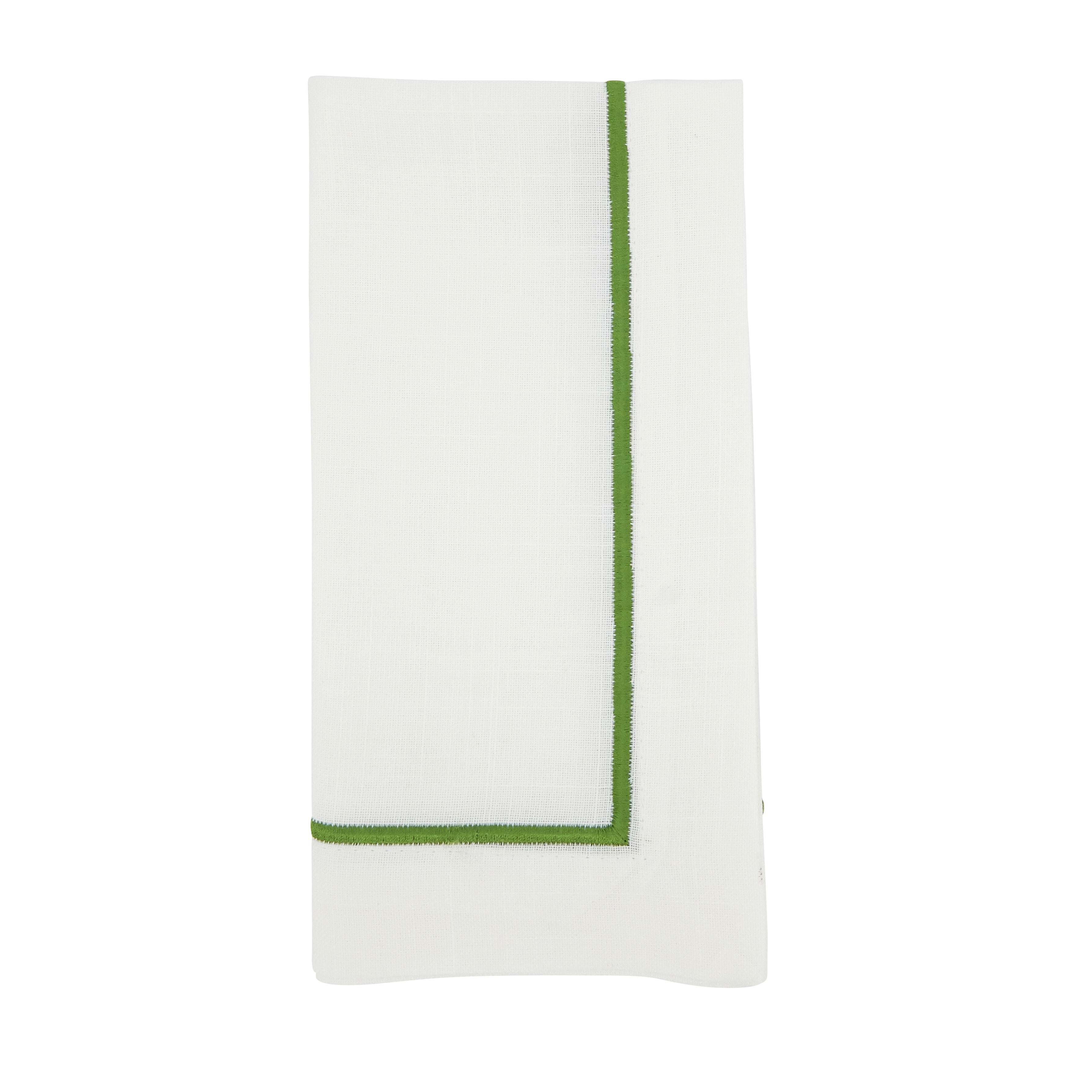 Embroidered Line Design Napkin, Set of 4