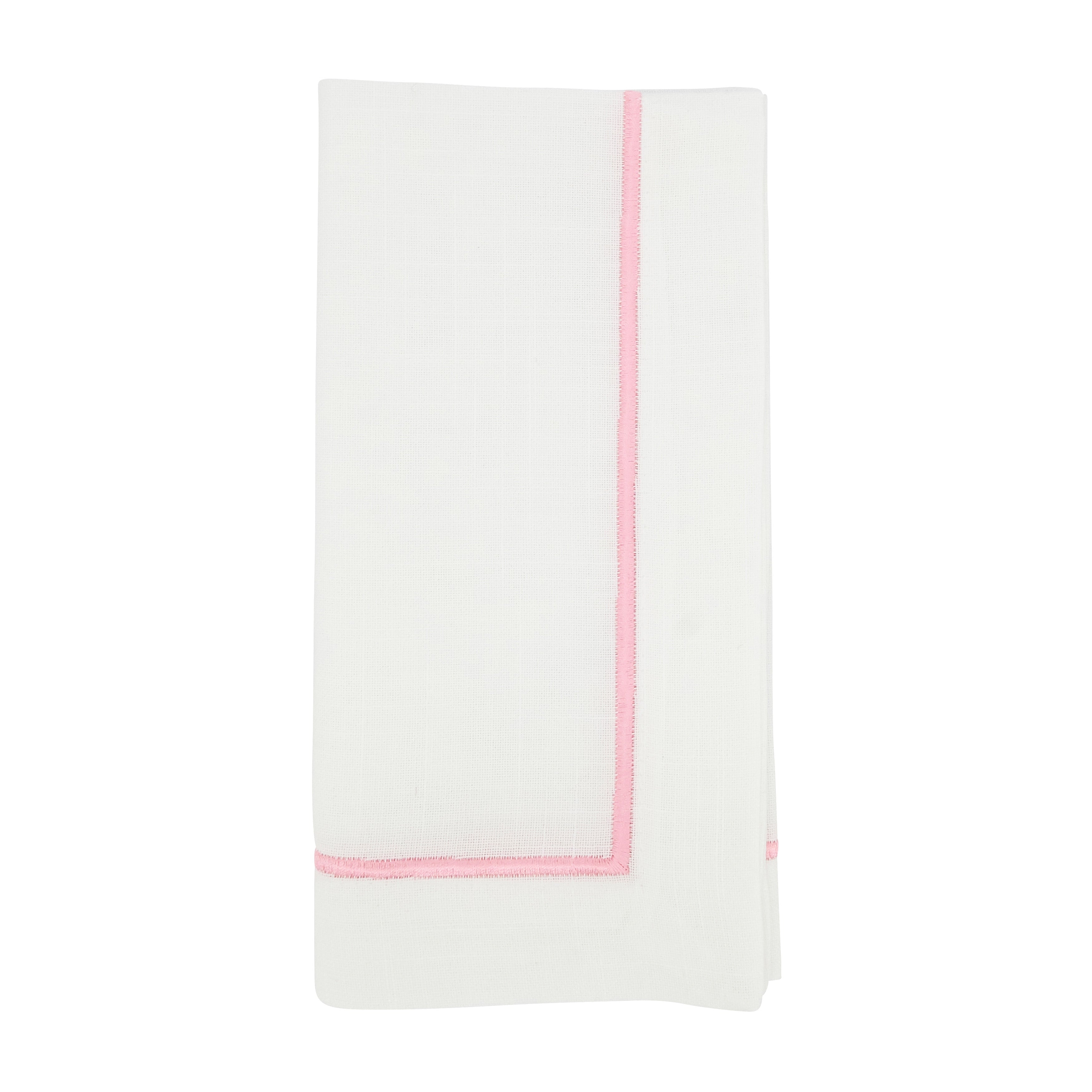 Embroidered Line Design Napkin, Set of 4