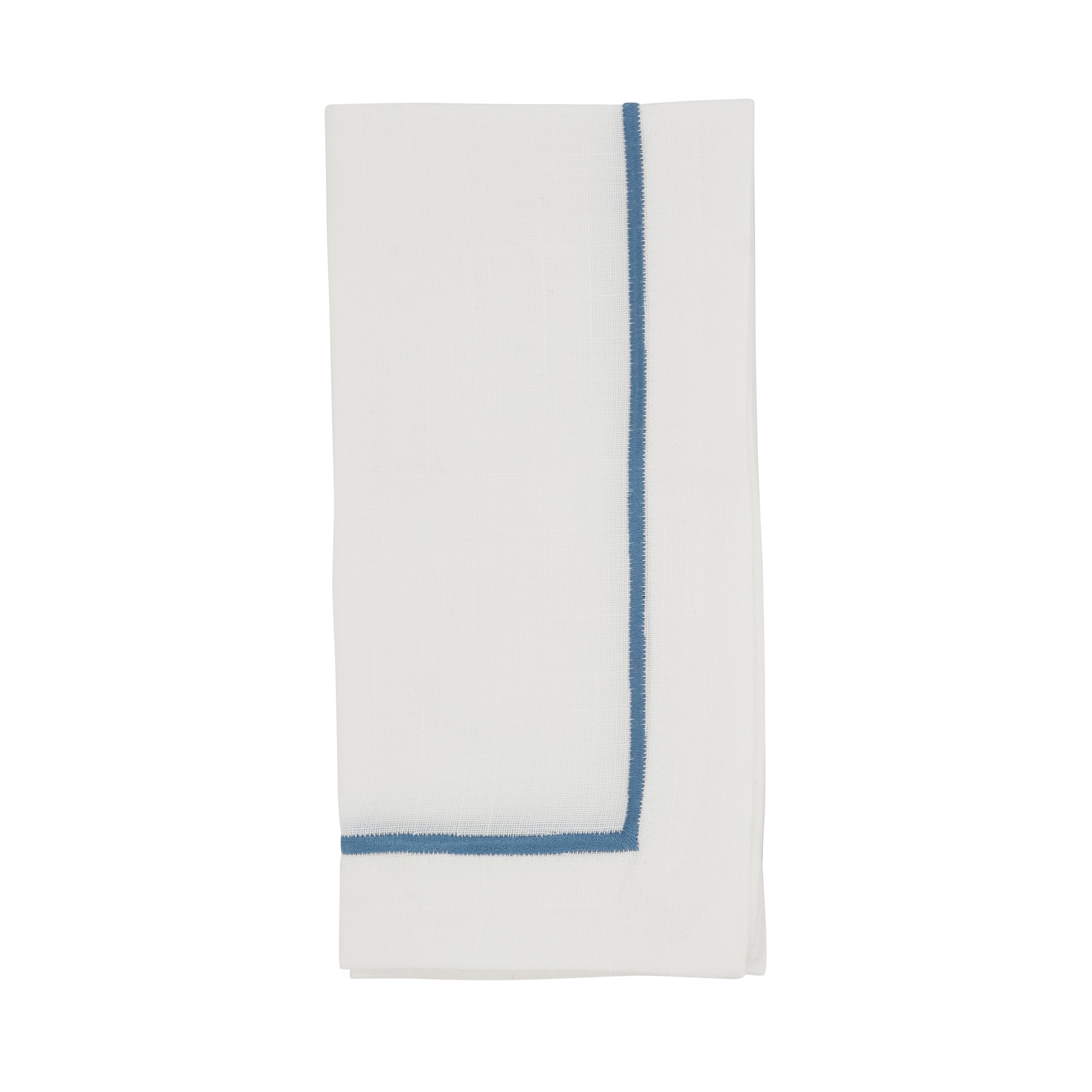 Embroidered Line Design Napkin, Set of 4