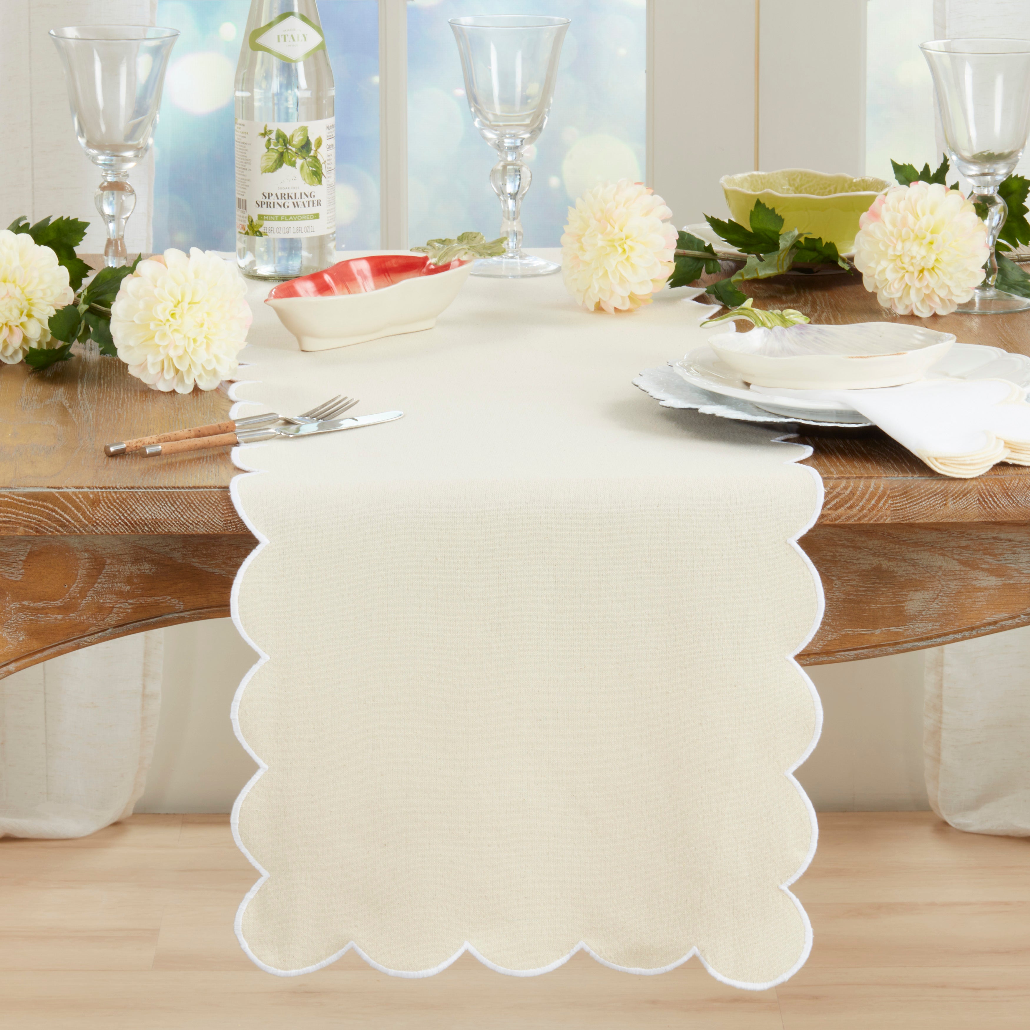 Pier 1 Scalloped Table Runner - Thumbnail 2