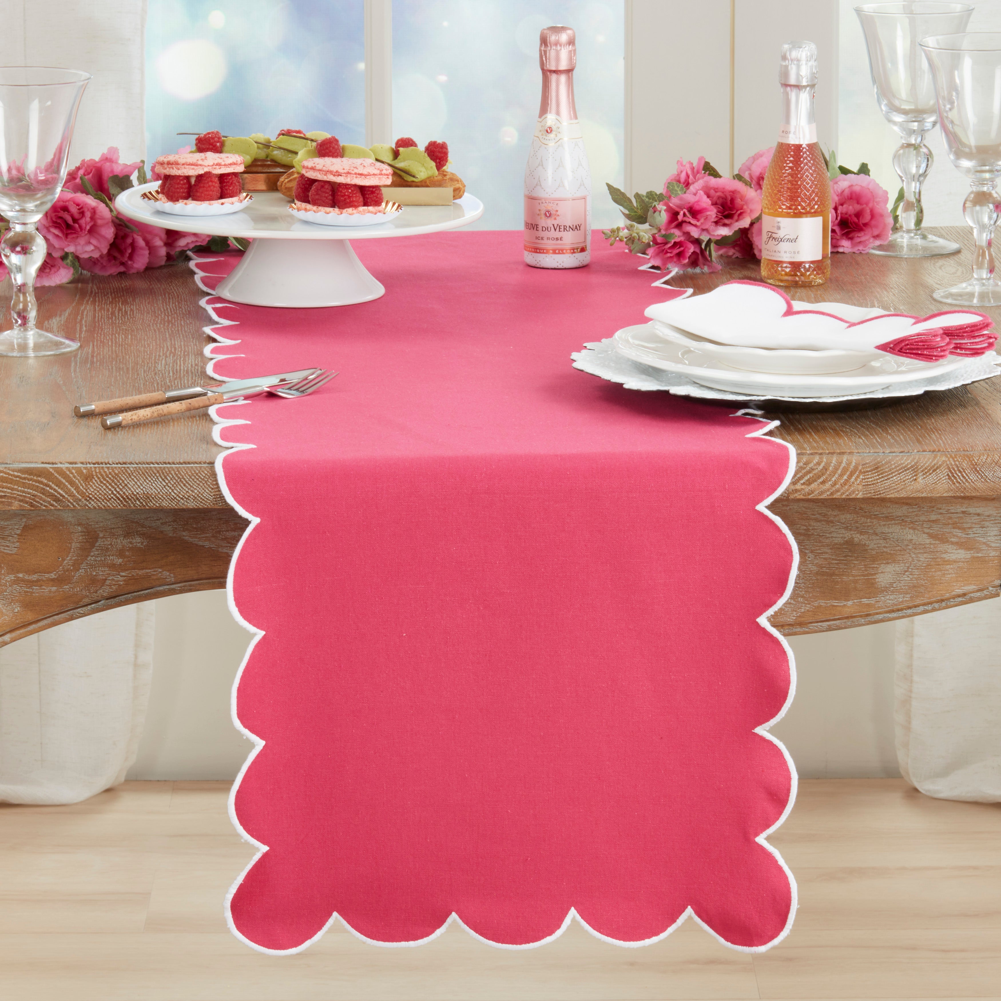 pink dresser runner Amazon.com: yuboo Pink Table Runner 48 inches, Spring Summer Fluffy Dresser Runner and Topper Cover, Faux Fur Small Desk Topper Decor for Pink Home Decorations, Coffee Table Runner for Wedding, Birthday :