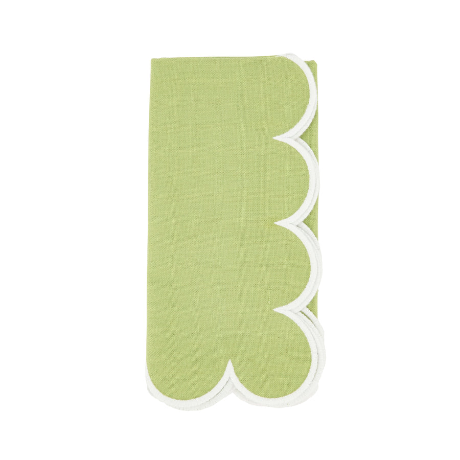 Scalloped Hem Napkin, Set of 4