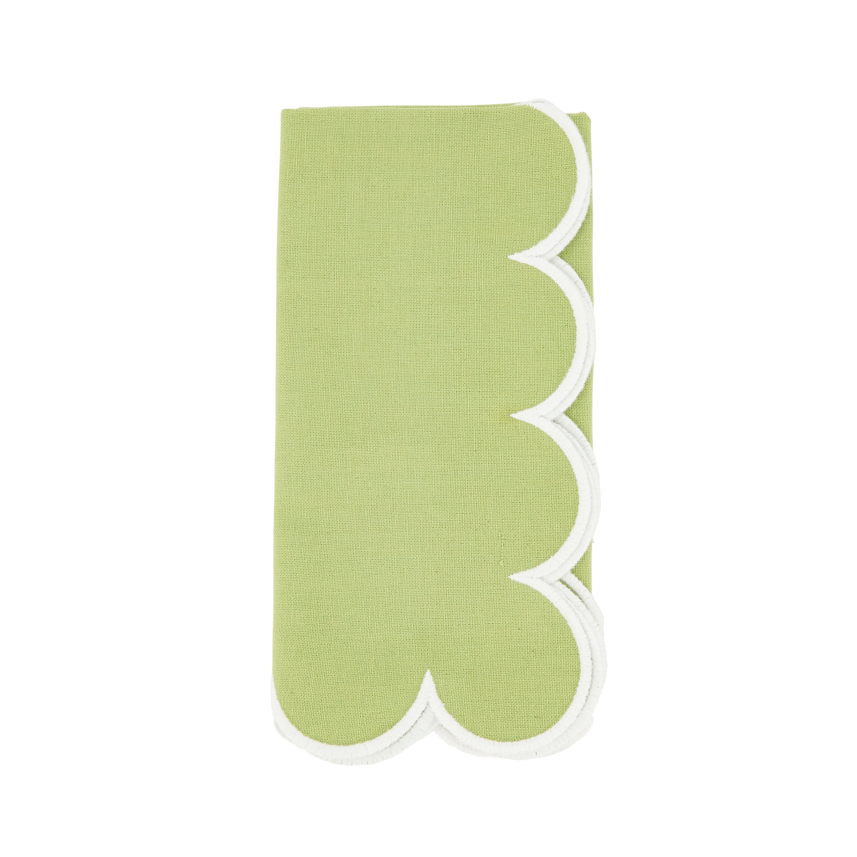 Scalloped Hem Napkin, Set of 4