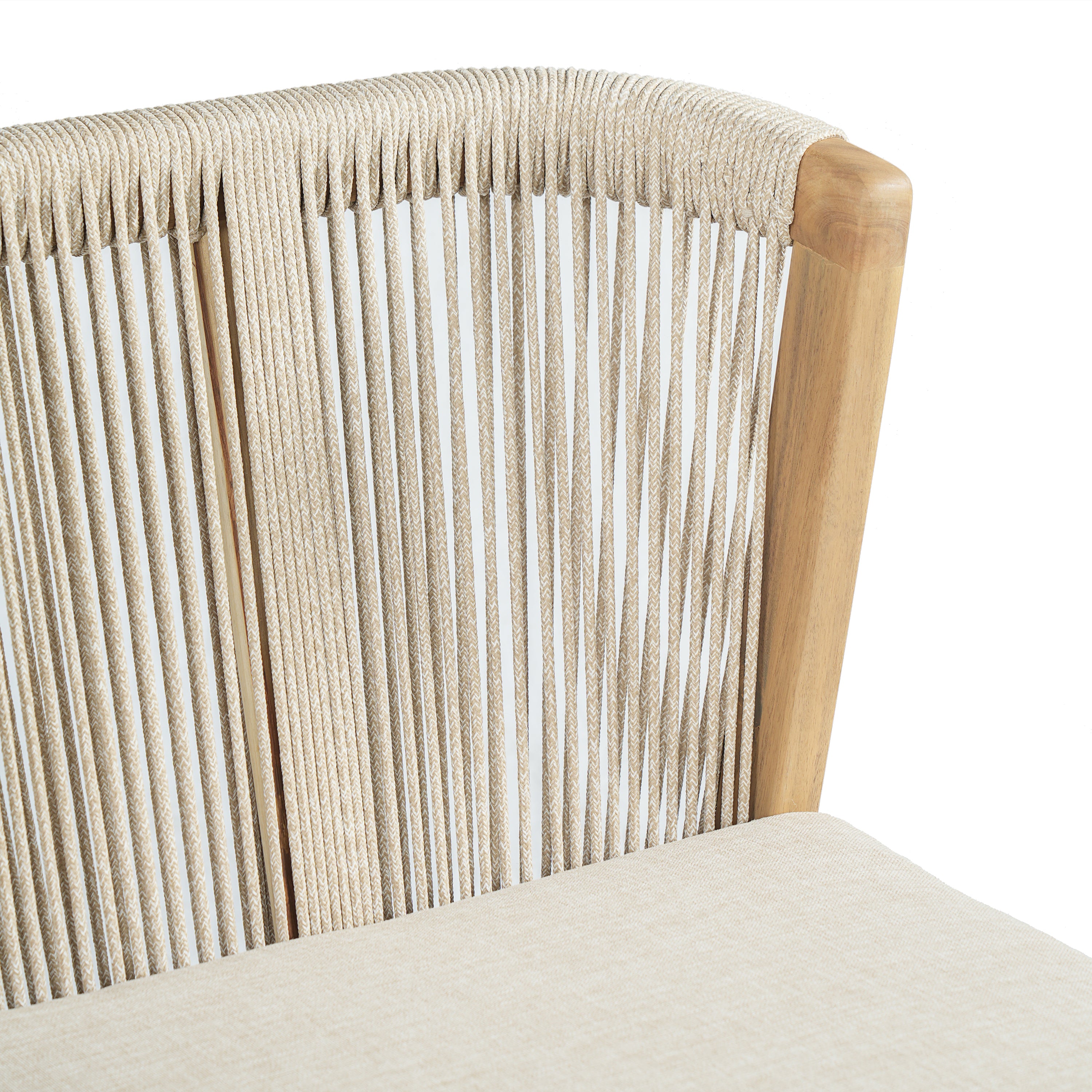 Louie Outdoor Dining Chairs, Set of 2