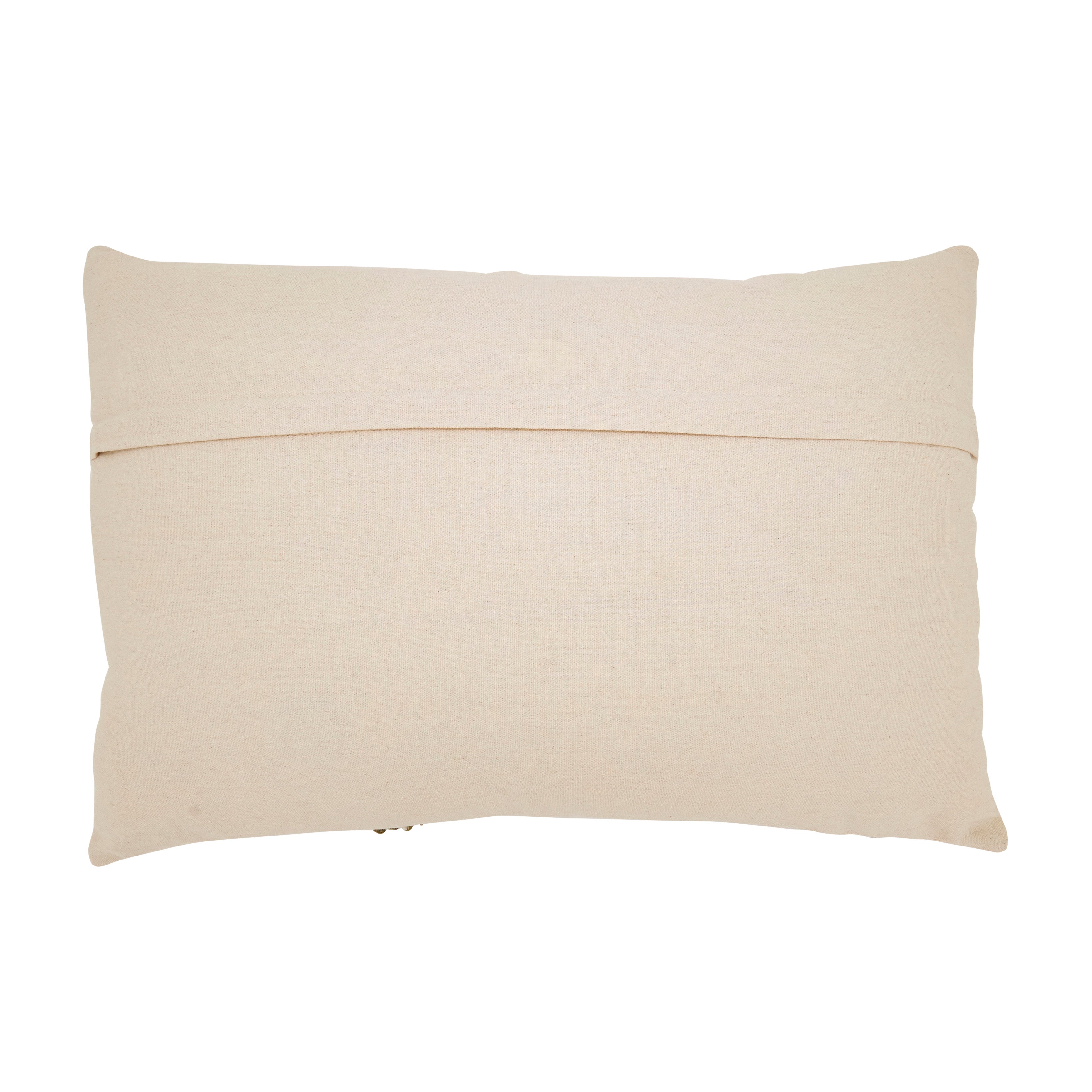 Boho Circles Poly Filled Throw Pillow