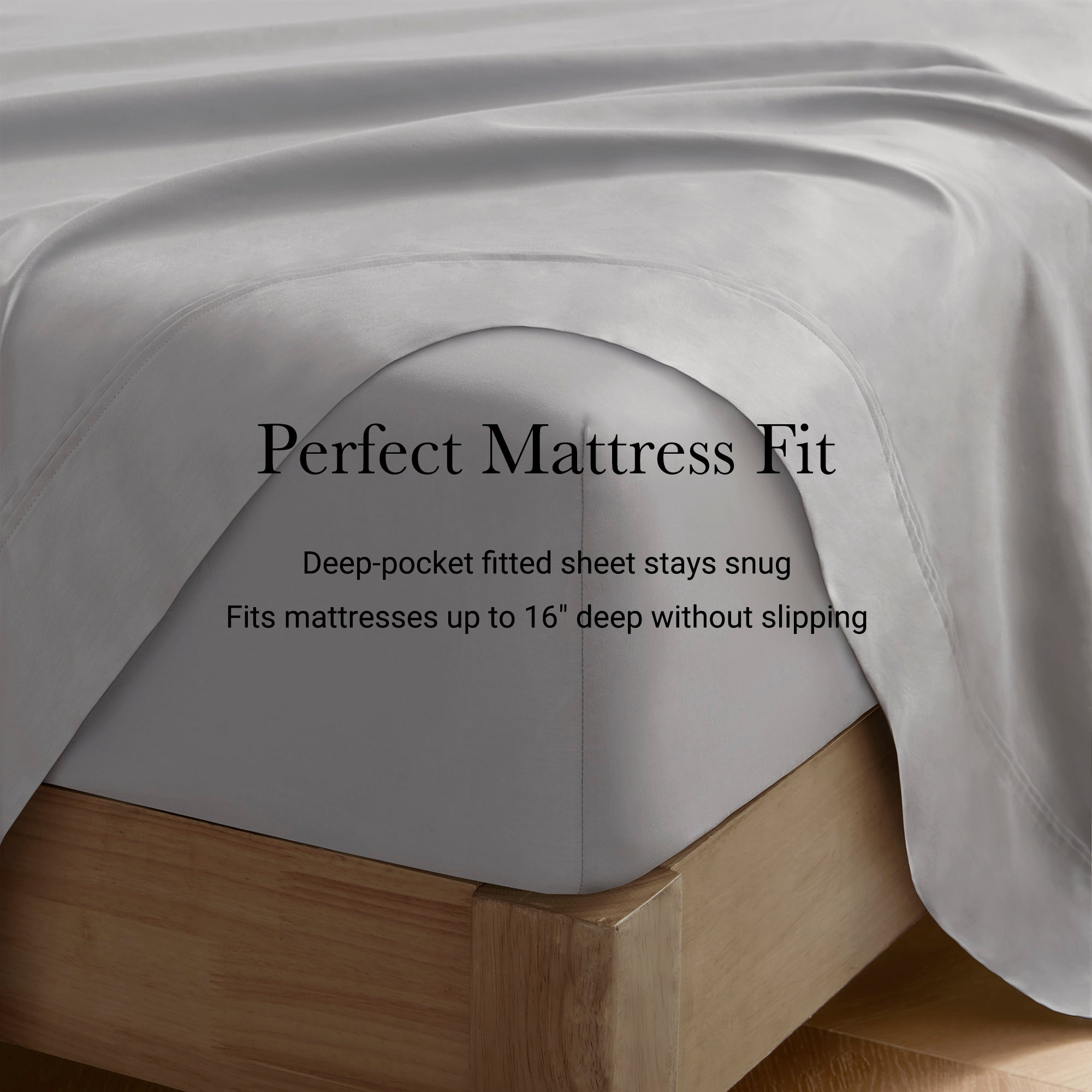 100% Egyptian Cotton Sateen Sheet Set