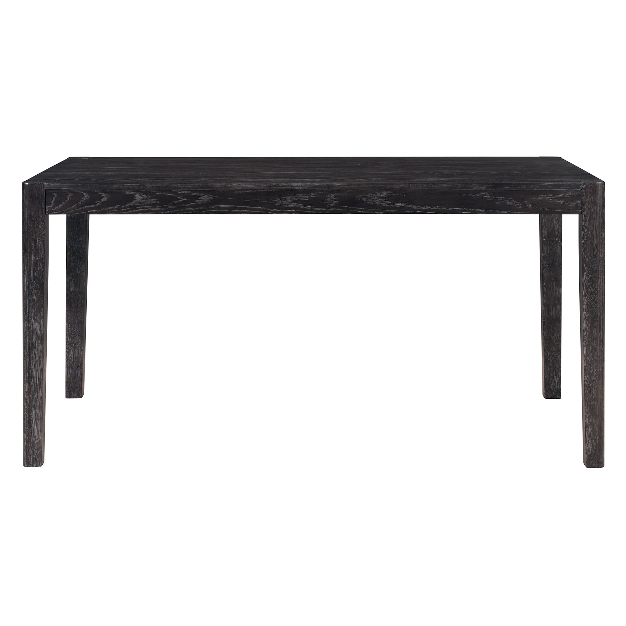 7-Piece Retro Dining Table Set with 6 Upholstered Chairs