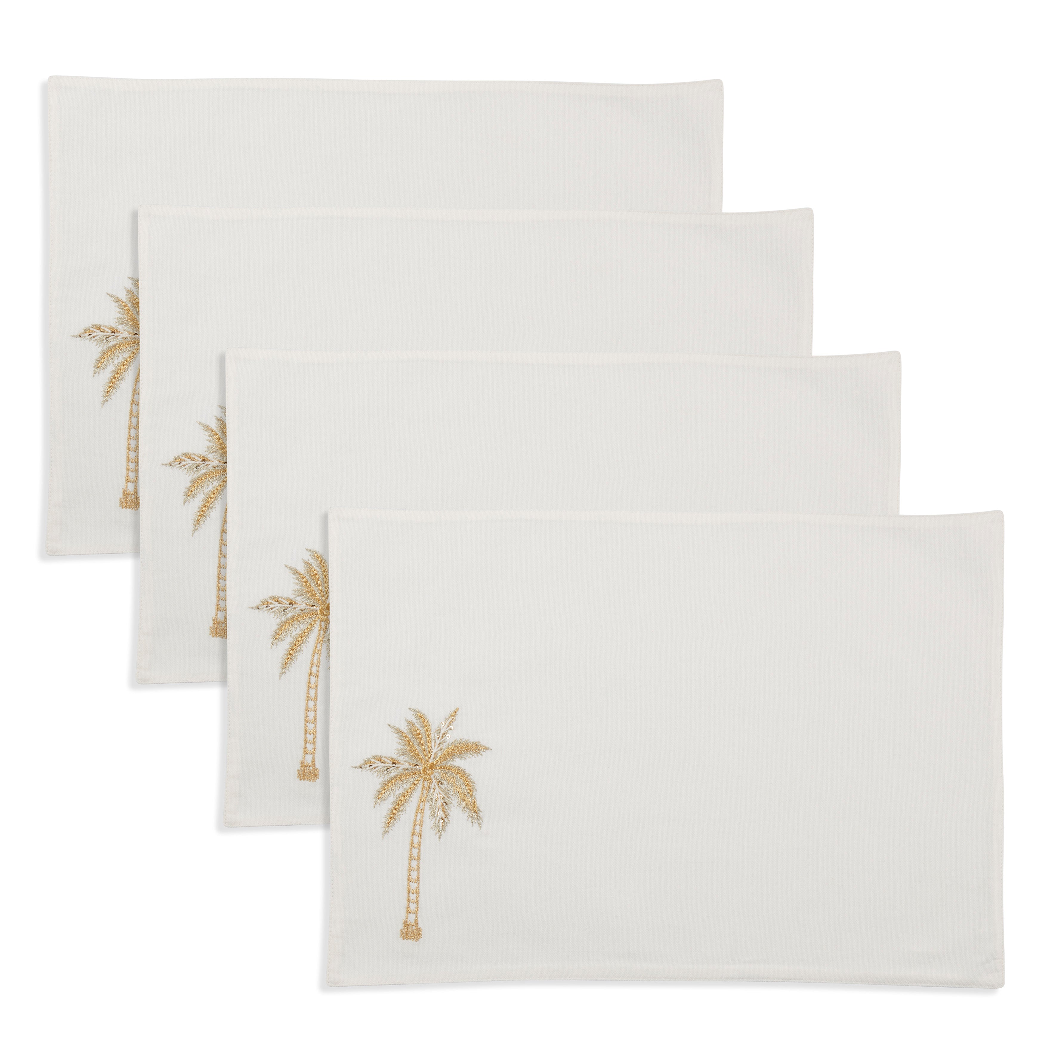 Palm Tree Placemat, Set of 4