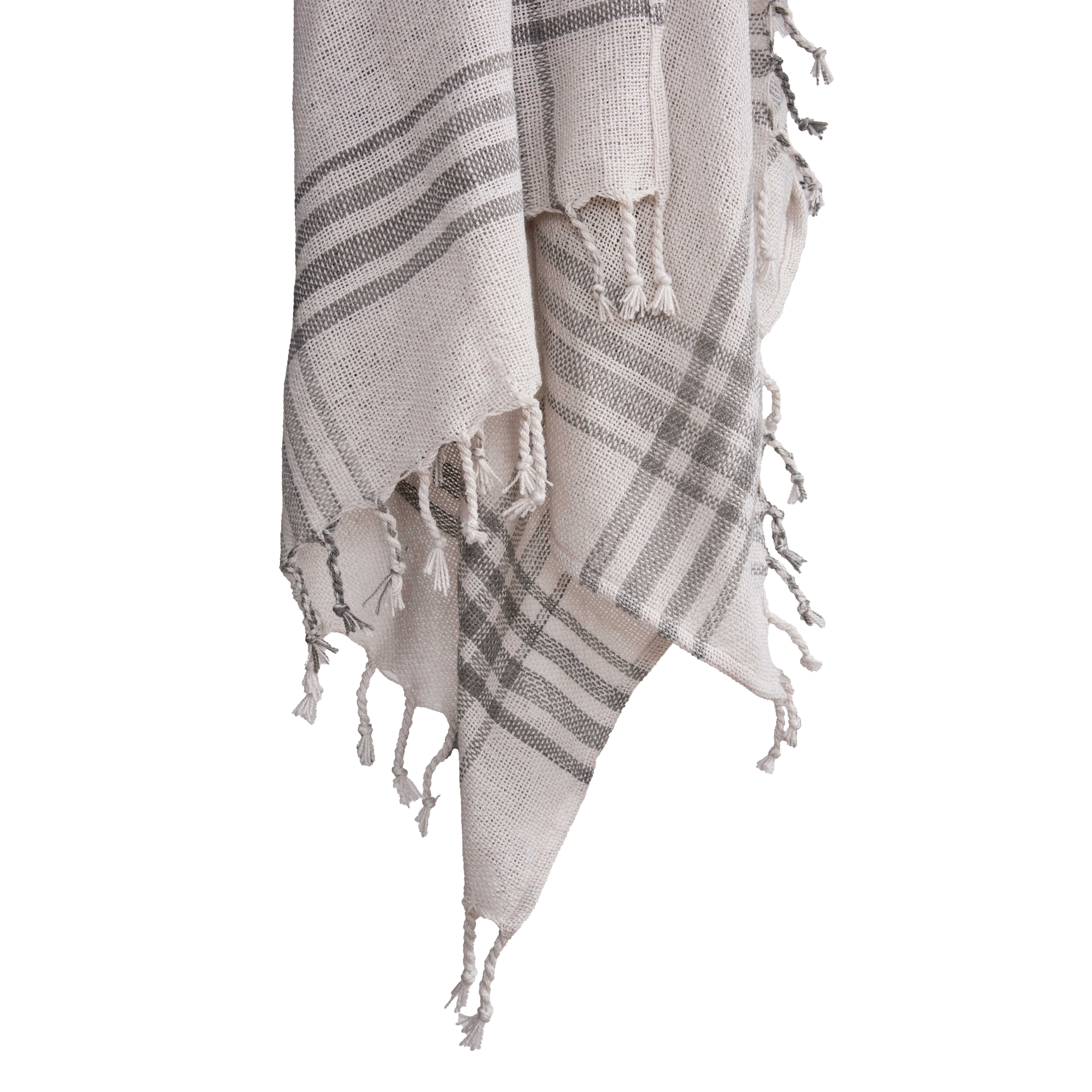 Indoor/Outdoor Plaid Decorative Throw Blanket
