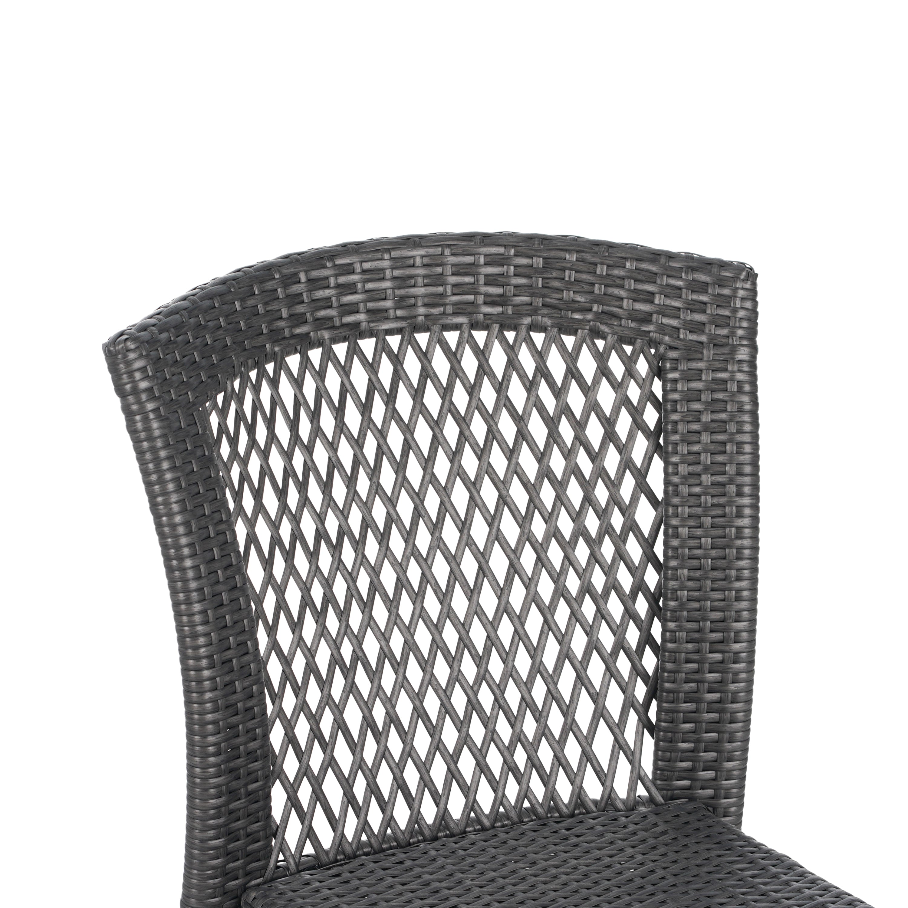 Farley Stacking Outdoor Dining Chairs, Set of 2