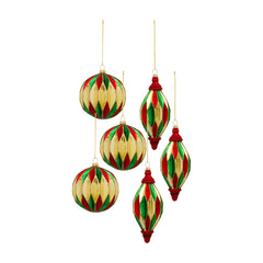 Geometric-Glass-Ornament-with-Gold-Accent-(Set-of-6)-Decor