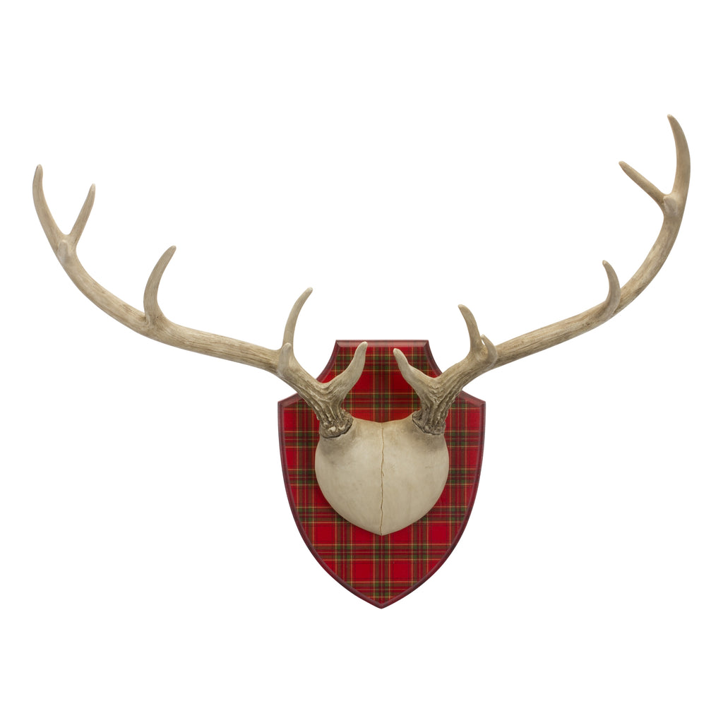 Holiday Antler Mount Wall Décor 27.5"