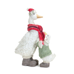 Mother Goose Figurine with Sweater and Boots (Set of 2)